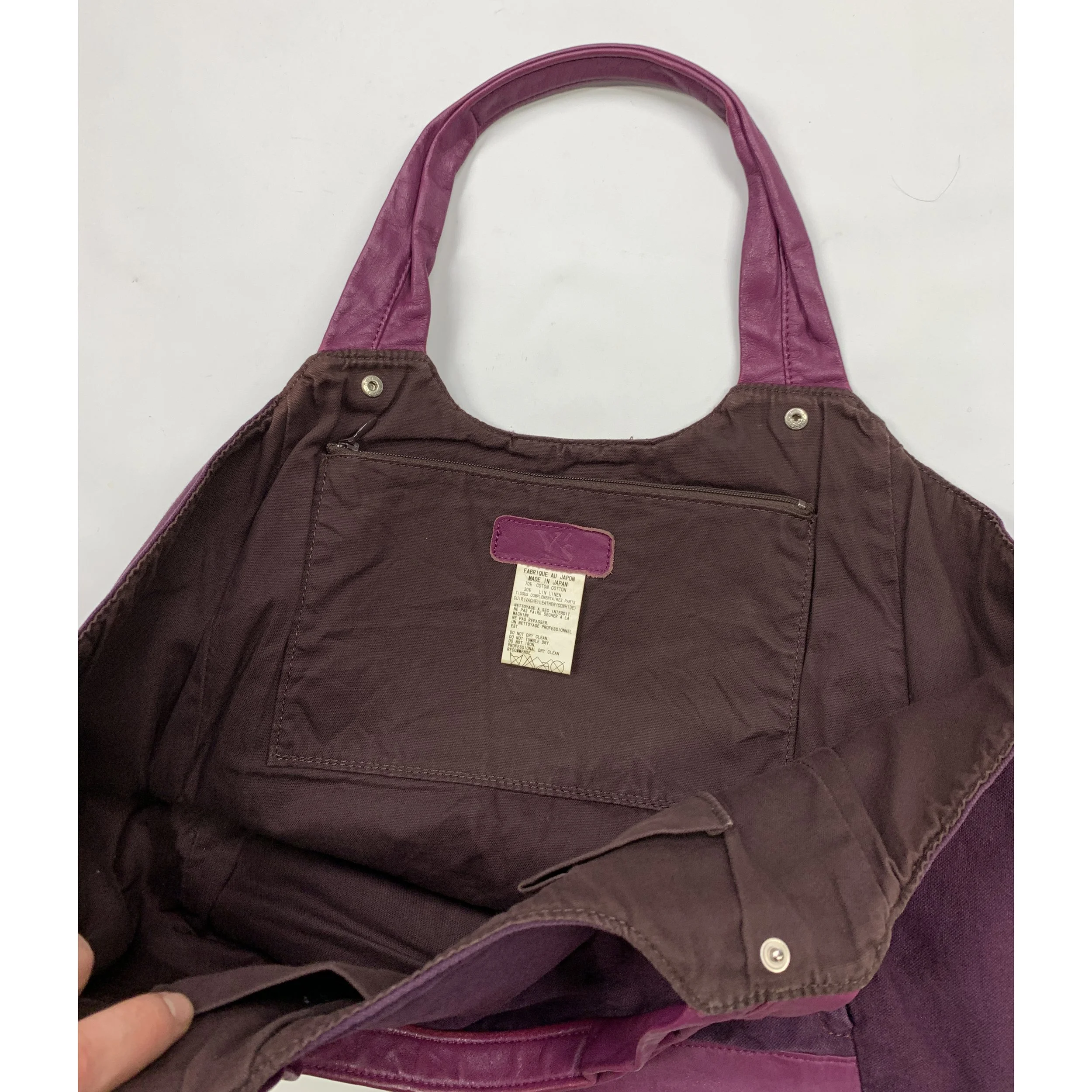 Yohji Ys Purp Tote Bag4.jpg