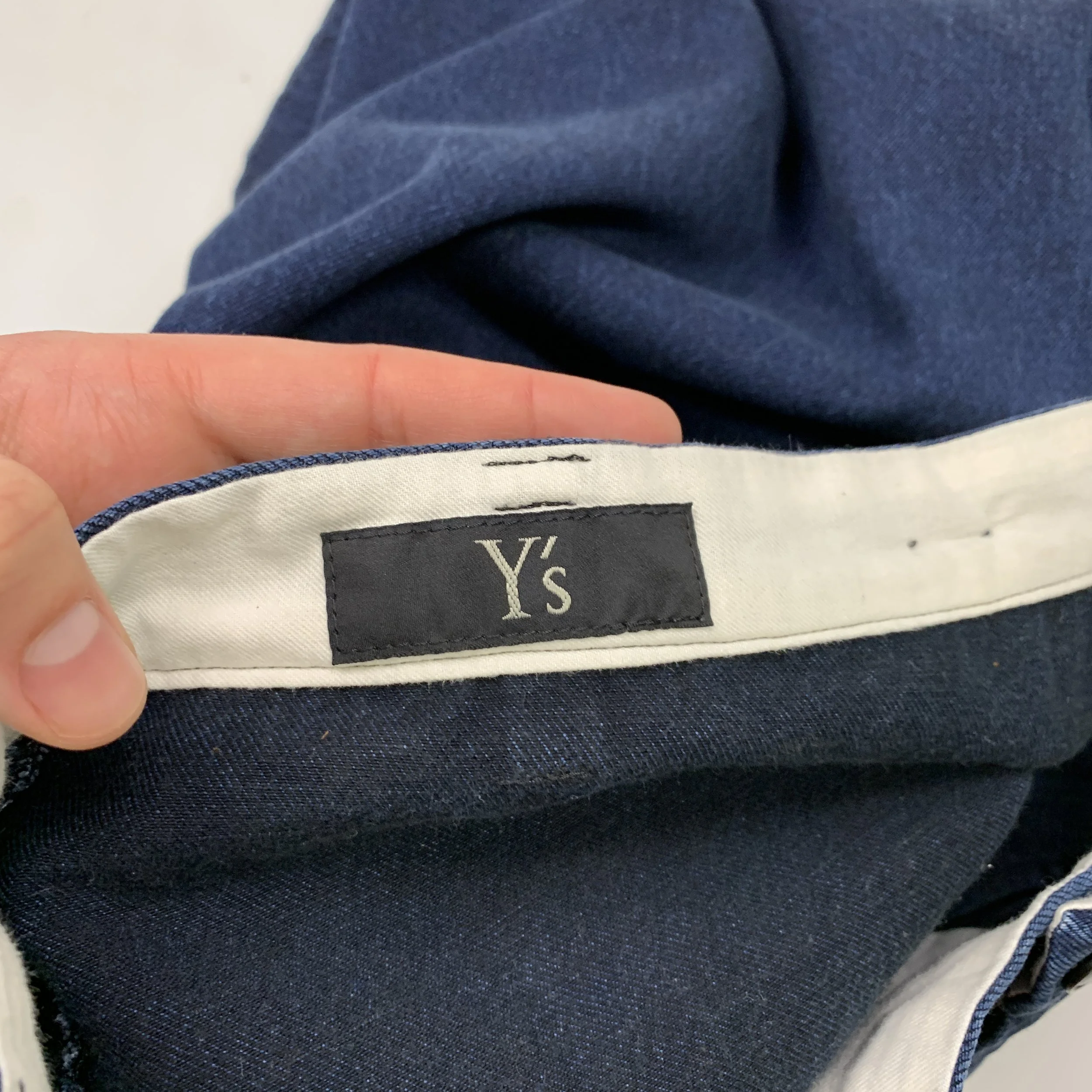Yohji Ys Asym Indigo Denim Skirt10.jpg