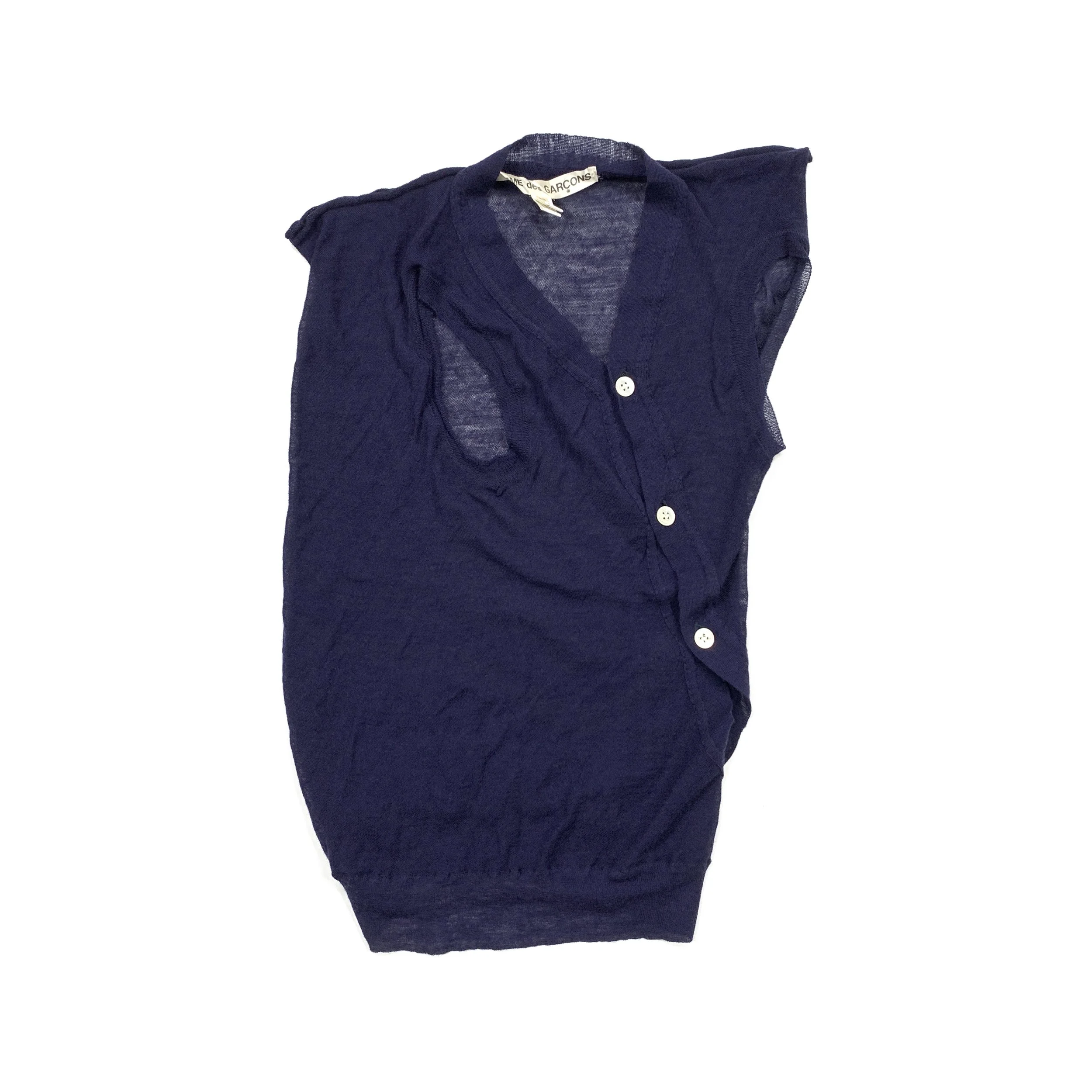 CDG Twisted Sheer Vest Nvy2.jpg
