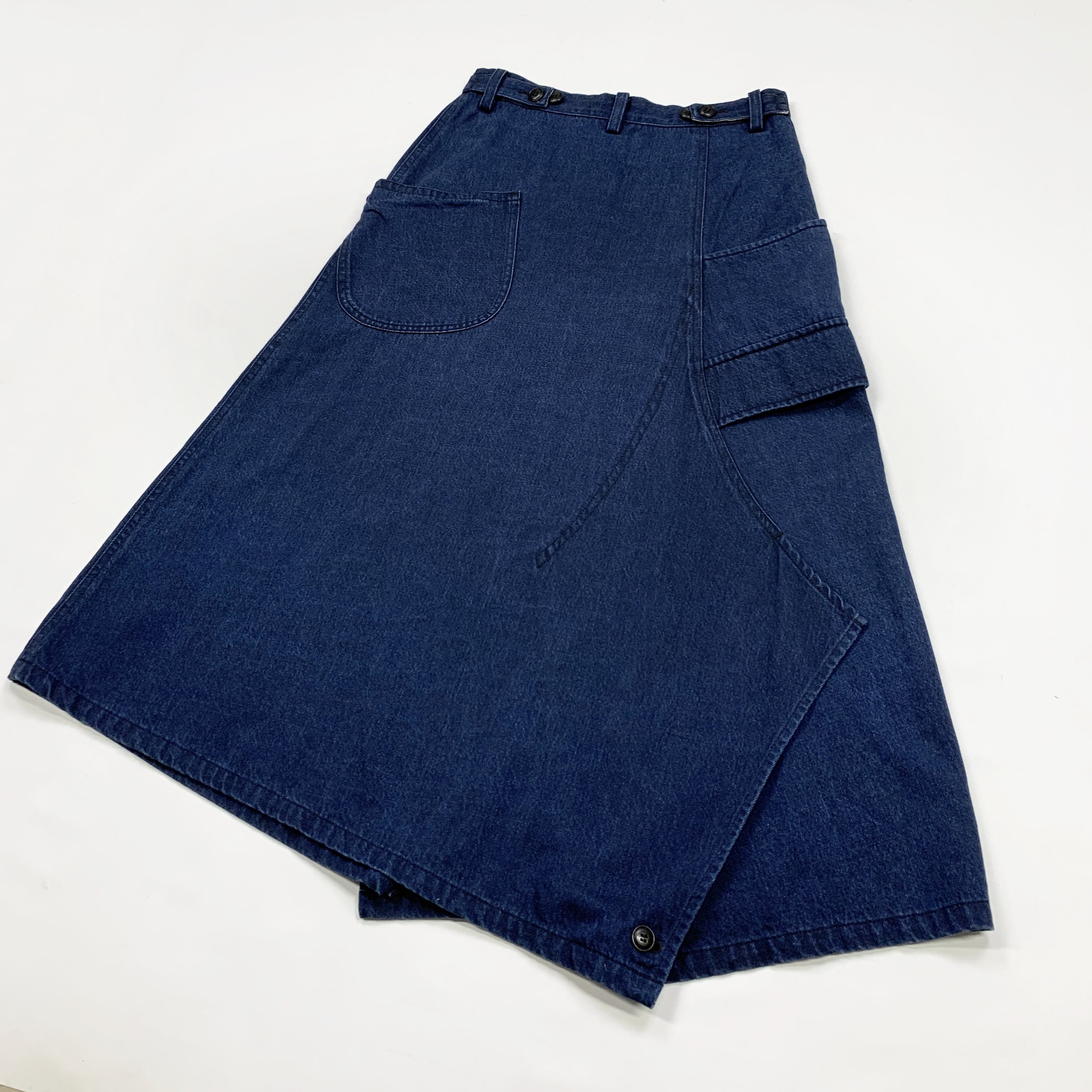 Yohji Ys Asym Indigo Denim Skirt6.jpg