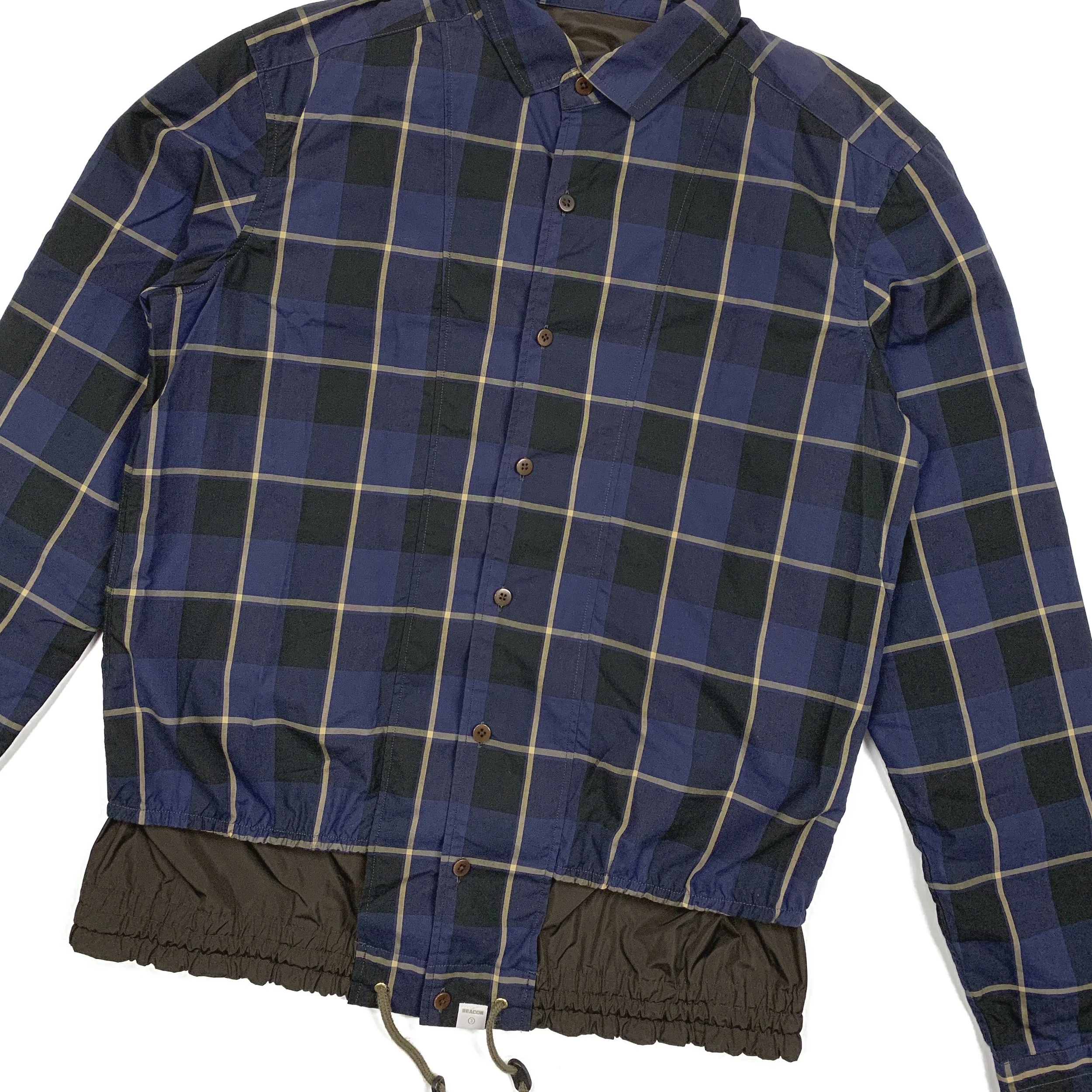 Kolor Layered Plaid Windbreaker4_.jpg
