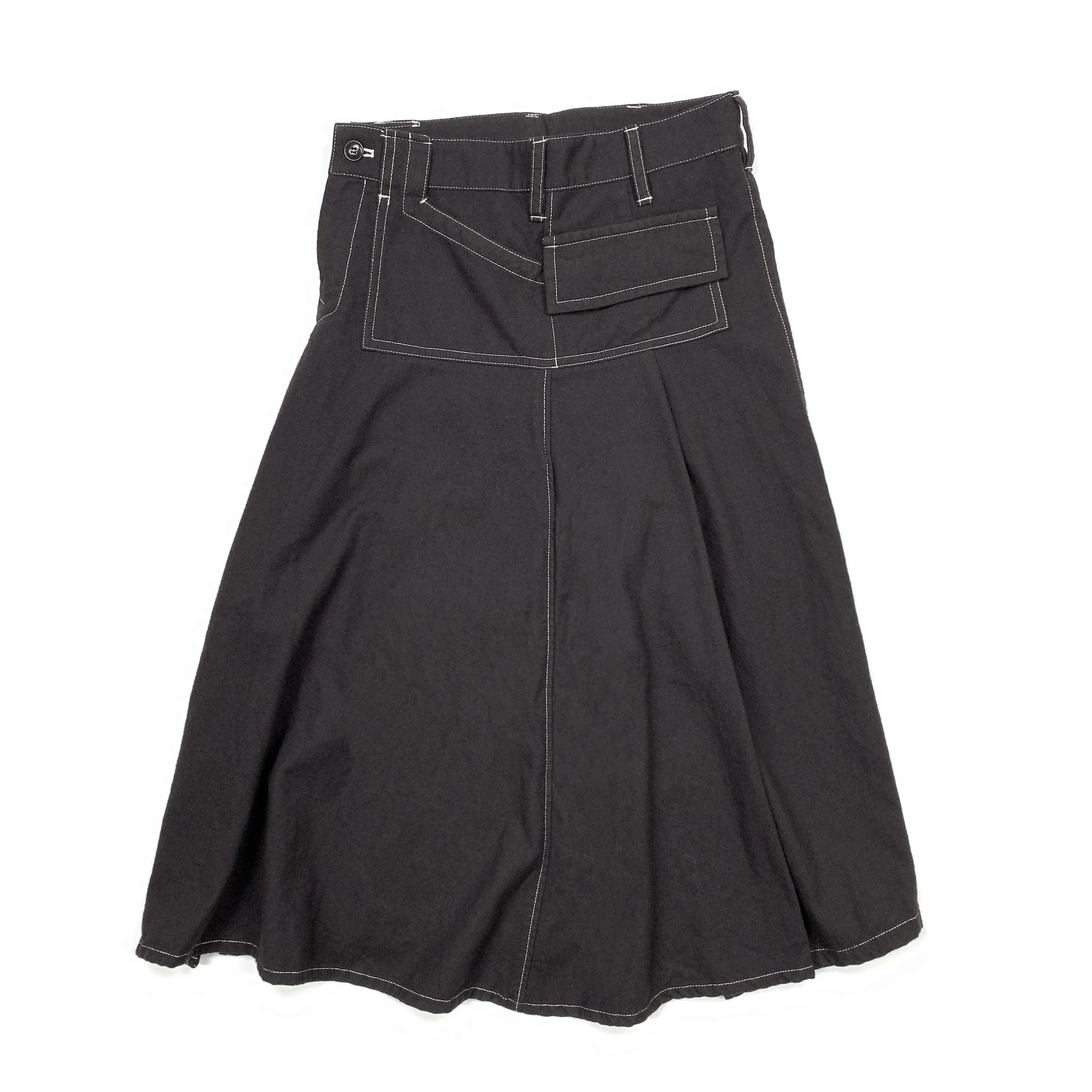 Yohji Ys Asym Pleated Wool Skirt6.jpg