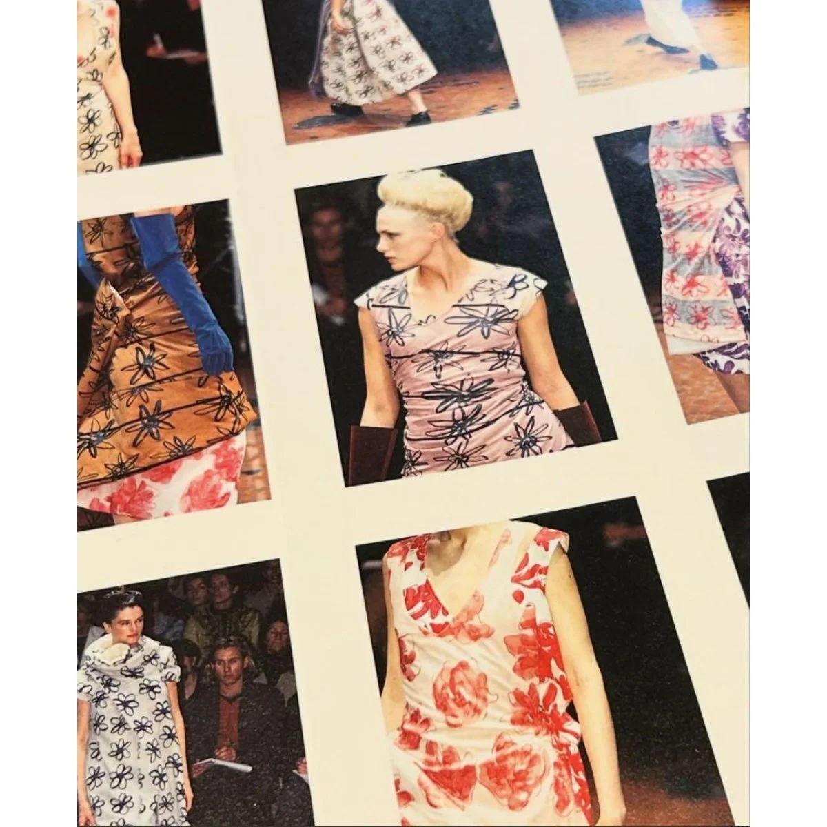 CDG 1996 Flower Print Striped LS10.jpg