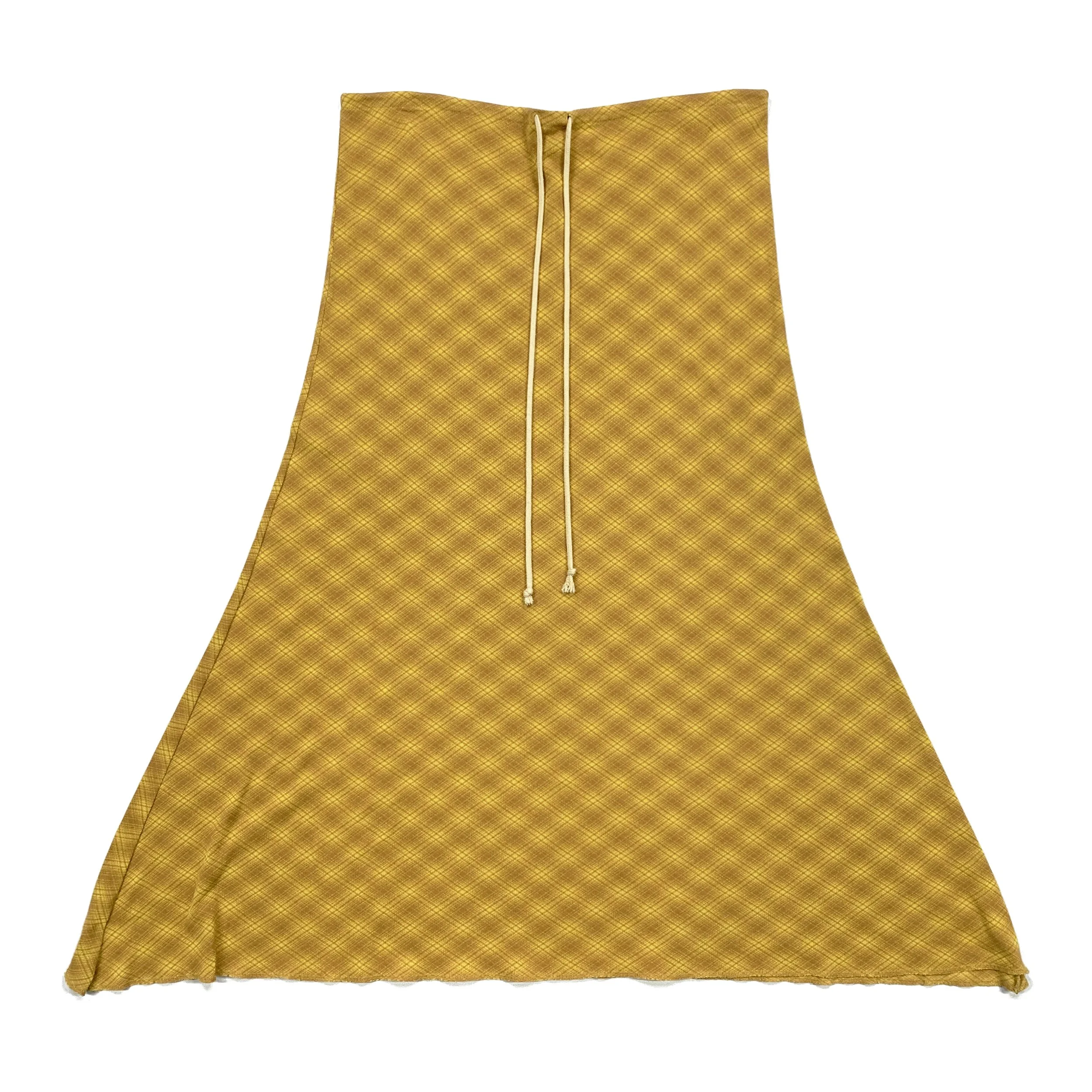 Tricot CDG Plaid Flare Skirt5.jpg