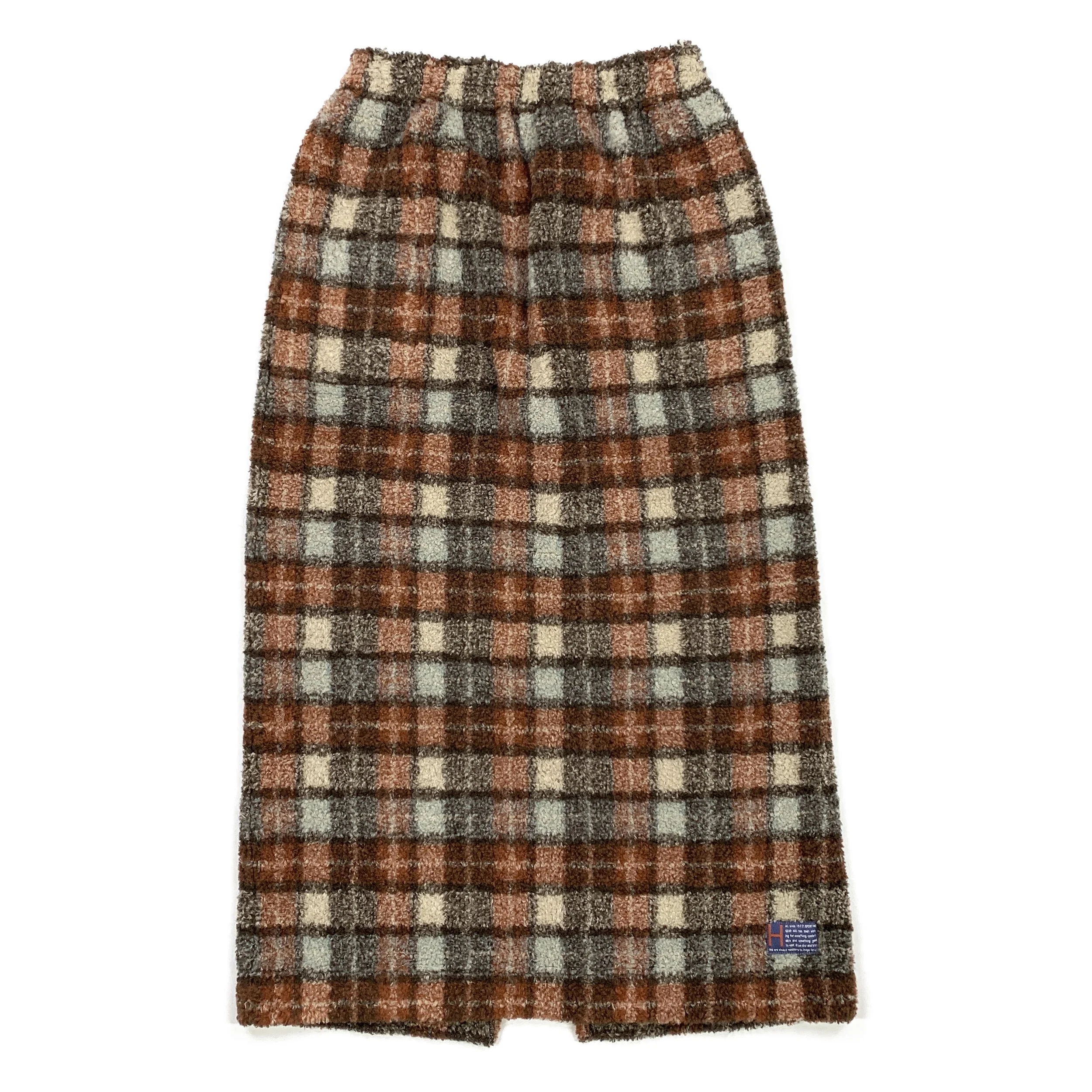 HAI SG Plaid DP Fleece Skirt.jpg