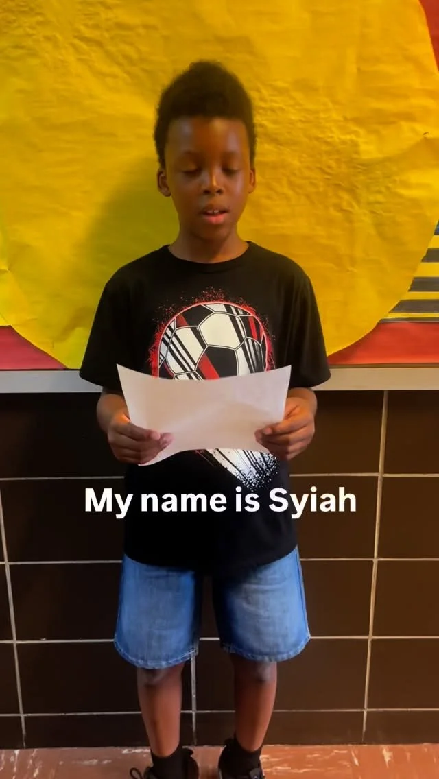 Everyone take a moment to listen to our Little Bro, Syiah, read his masterpiece poem, “My Crown.” With summer ending, we want to share some of the powerful words that our Little BRO summer camp produced. Summer vacation may be over, but