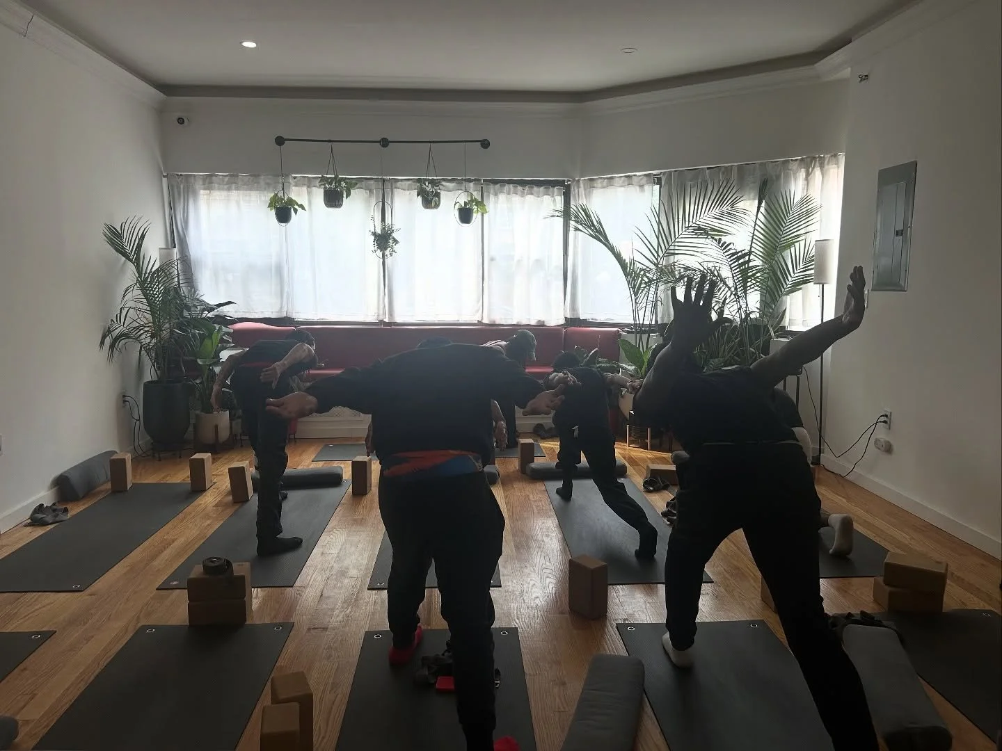 Exposure Therapy is a tool we use in our work! Took our group to Yoga and Meditation for there first time we love the fact that we can always partner with @noiryogabk !!!