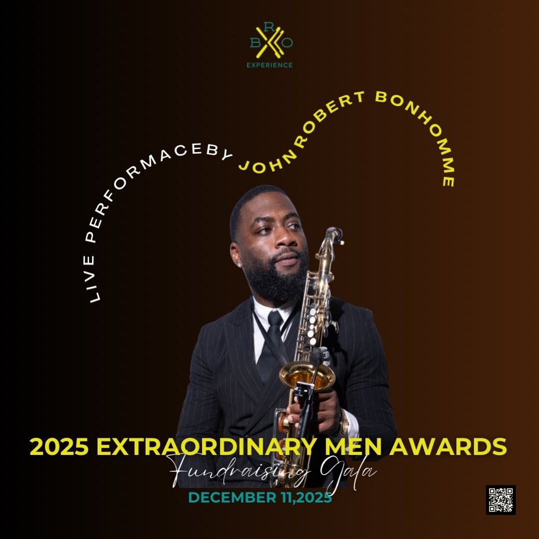 Make sure you get to the E.M.A.s Gala on time to see and hear the amazing sounds from song writer and Saxaphone player @johnrobertbonhomme cocktail hour begins at 5:40pm to 7:00pm