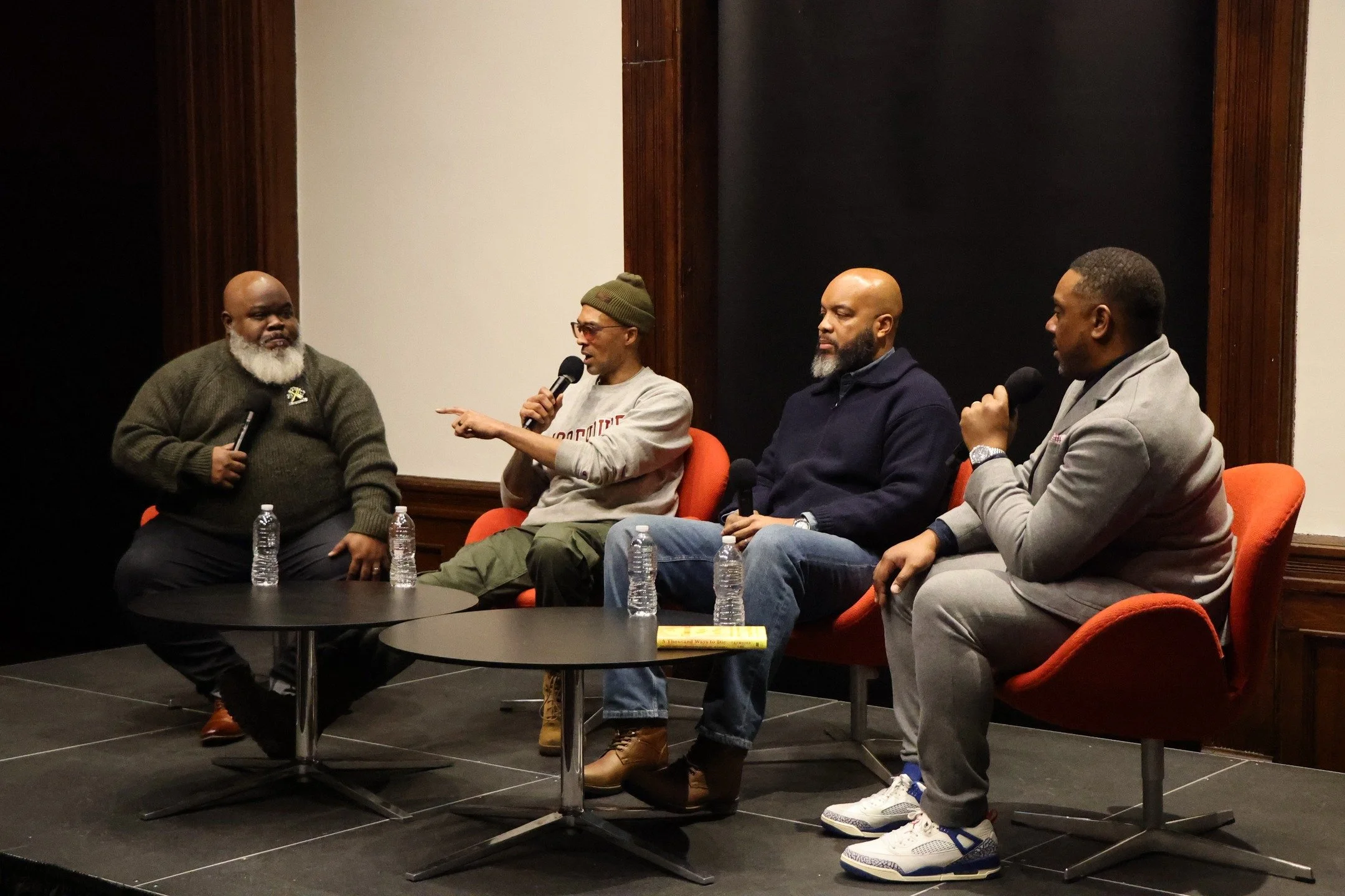 Last week, our Executive Director Barry Cooper had the profound honor of joining Pulitzer Prize winner Trymaine Lee (@trymaine.lee) and Dr. Rob Gore (@siriema22) for a deeply moving panel lead by Irvin Weathersby (@irvinwrites) the Center for Brookly
