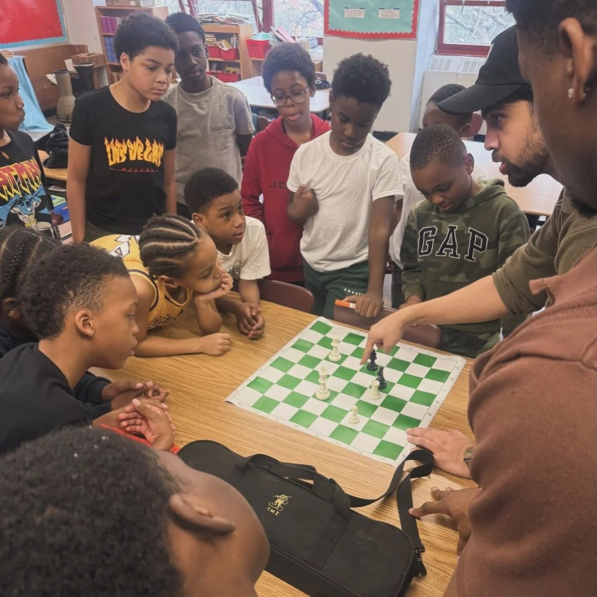 Little BRO Saturdays! Chess Time is the Best Time&hellip;