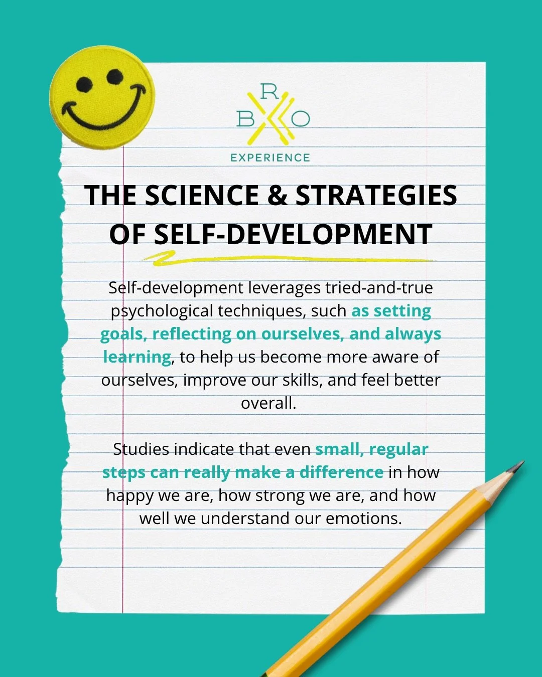 Unlock the science of personal growth! 🌟 Set clear goals, practice mindfulness 🧘&zwj;♀️, and embrace continuous learning to boost resilience, emotional intelligence, and well-being. Small steps lead to big changes! What&rsquo;s your go-to self-deve