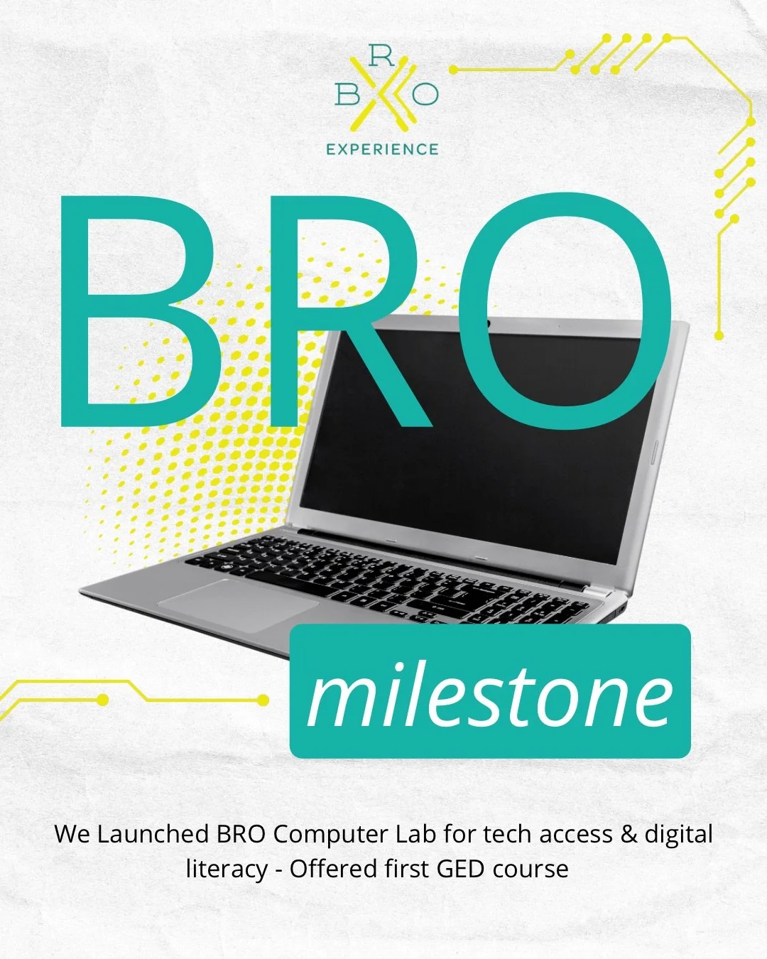 Exciting Updates from The BRO Experience Foundation! 🎉 

This year, we&rsquo;ve opened the BRO Computer Lab 💻, launched our first GED course 📚, published *Behind the Bars Book Vol 1*, and partnered with Project Restore Bed Stuy. Let&rsquo;s celebr