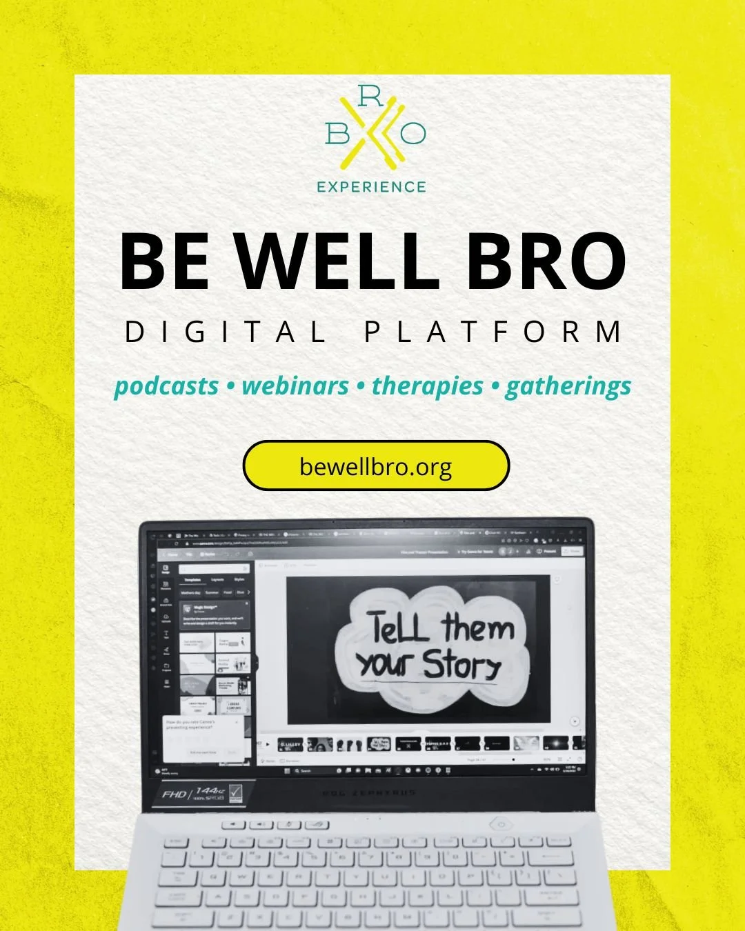 Feeling stuck? You&rsquo;re not alone, BRO. In two weeks, Be Well BRO is hosting a virtual event built for young men of color to find balance, build strength, and thrive. 🌟 Hear real stories, connect with real support, and access everything online&m