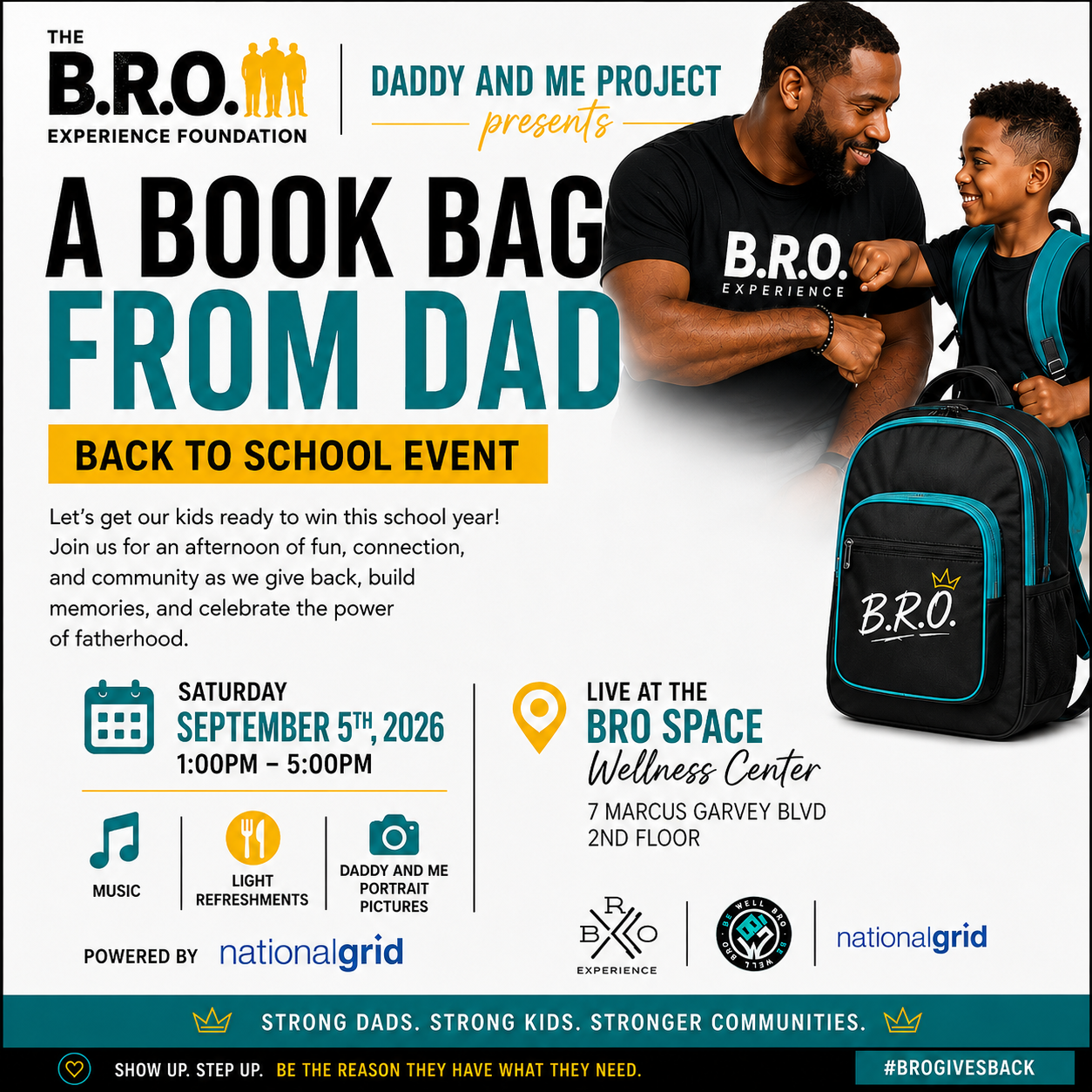 A Book Bag From Dad