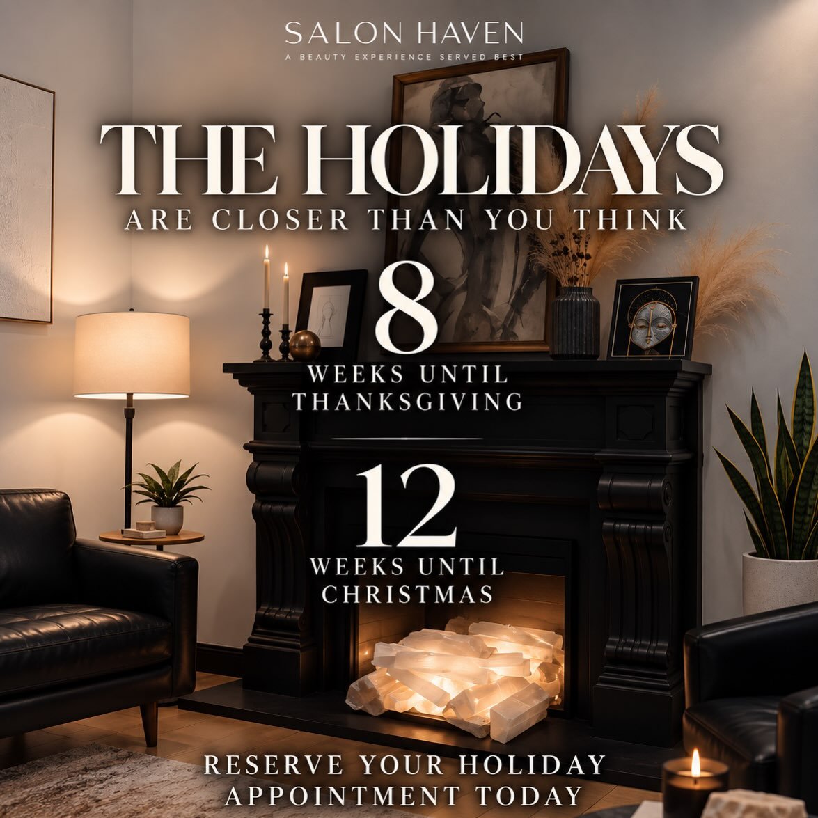 Reserve your beauty experience served best today ✨call/ text (630) 448-0011 or reserve online at www.salonhaven.com