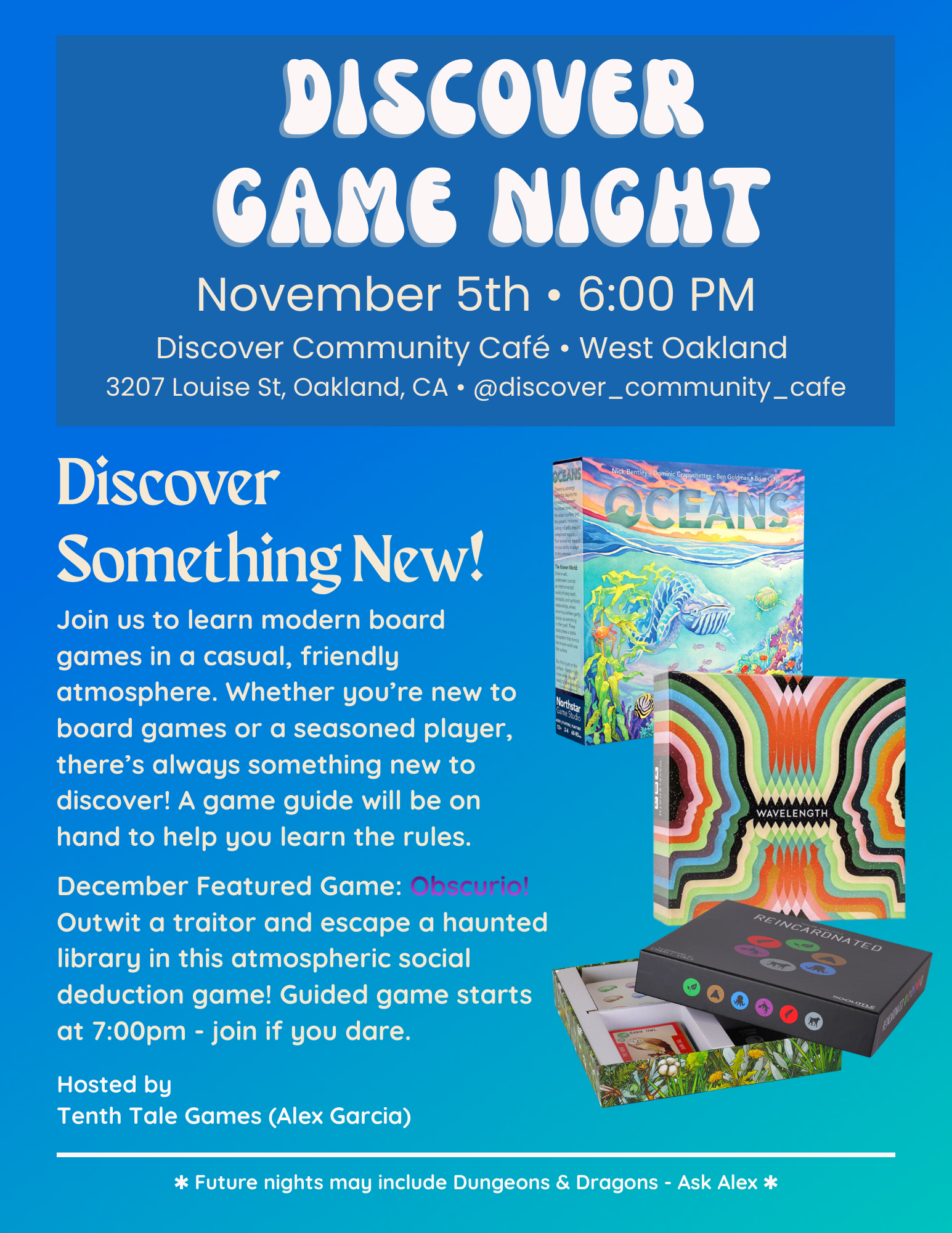 Discover Game Night