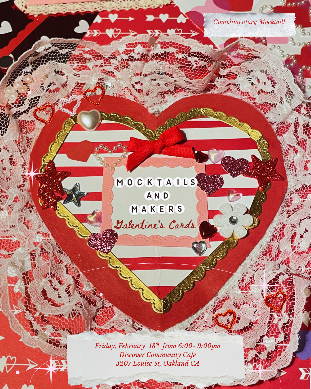 Mocktails and Makers | Galentines Edition