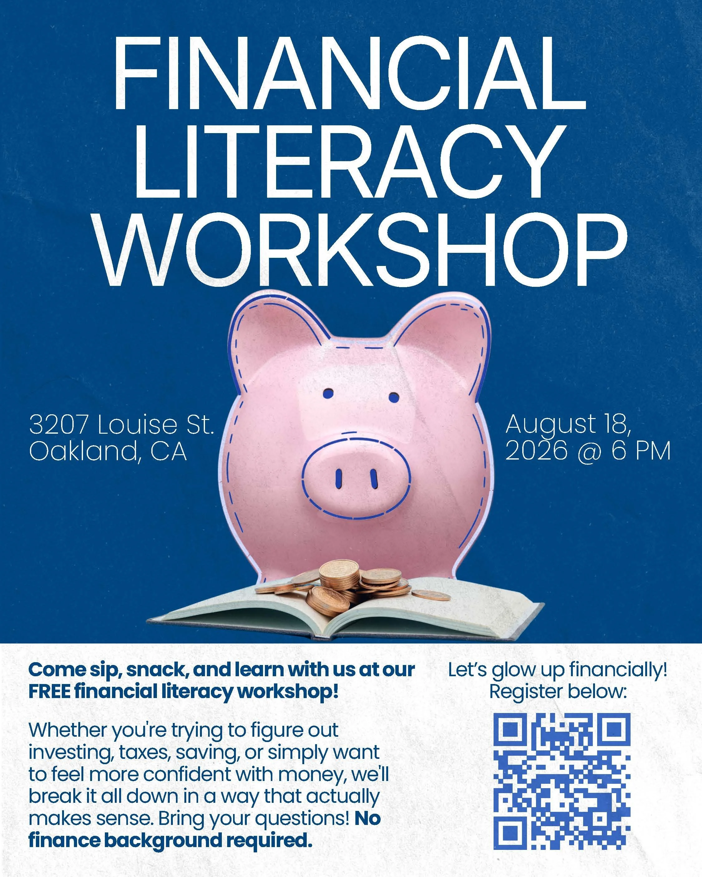 Financial Literacy Workshop: Let's Glow Up Financially!