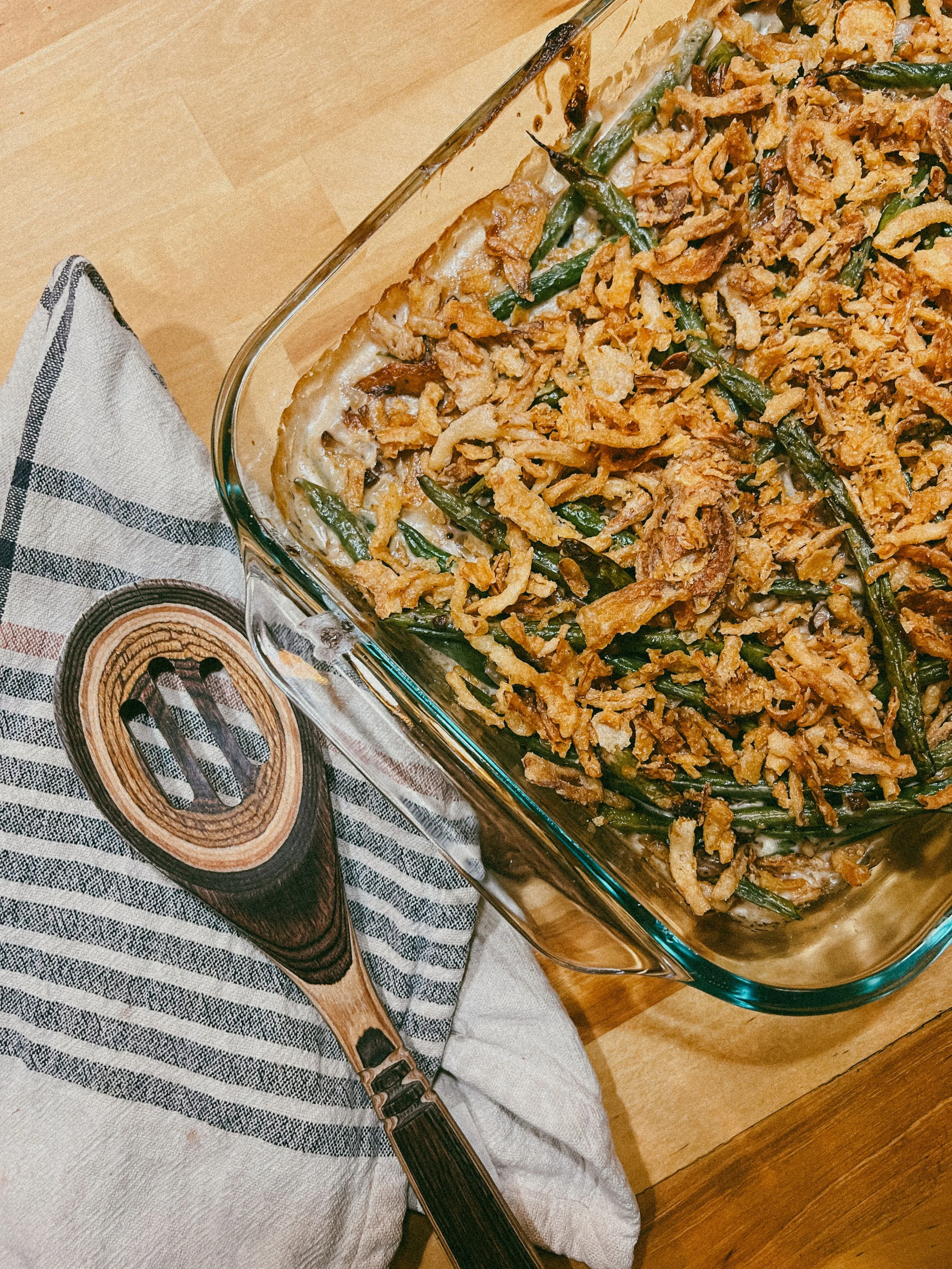 Homemade Green Bean Casserole (Better Than the Can!) | A Cozy Thanksgiving Recipe