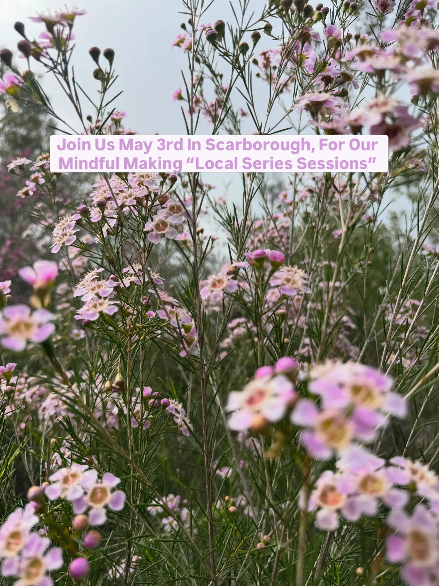 A gentle pause, close to home 🌿

As part of our @mindful_making_events &ldquo;Local Series&rdquo;, we&rsquo;re inviting you to slow down and reconnect through mindful making &mdash; a half-day retreat designed to ground, restore, and inspire.

Join 