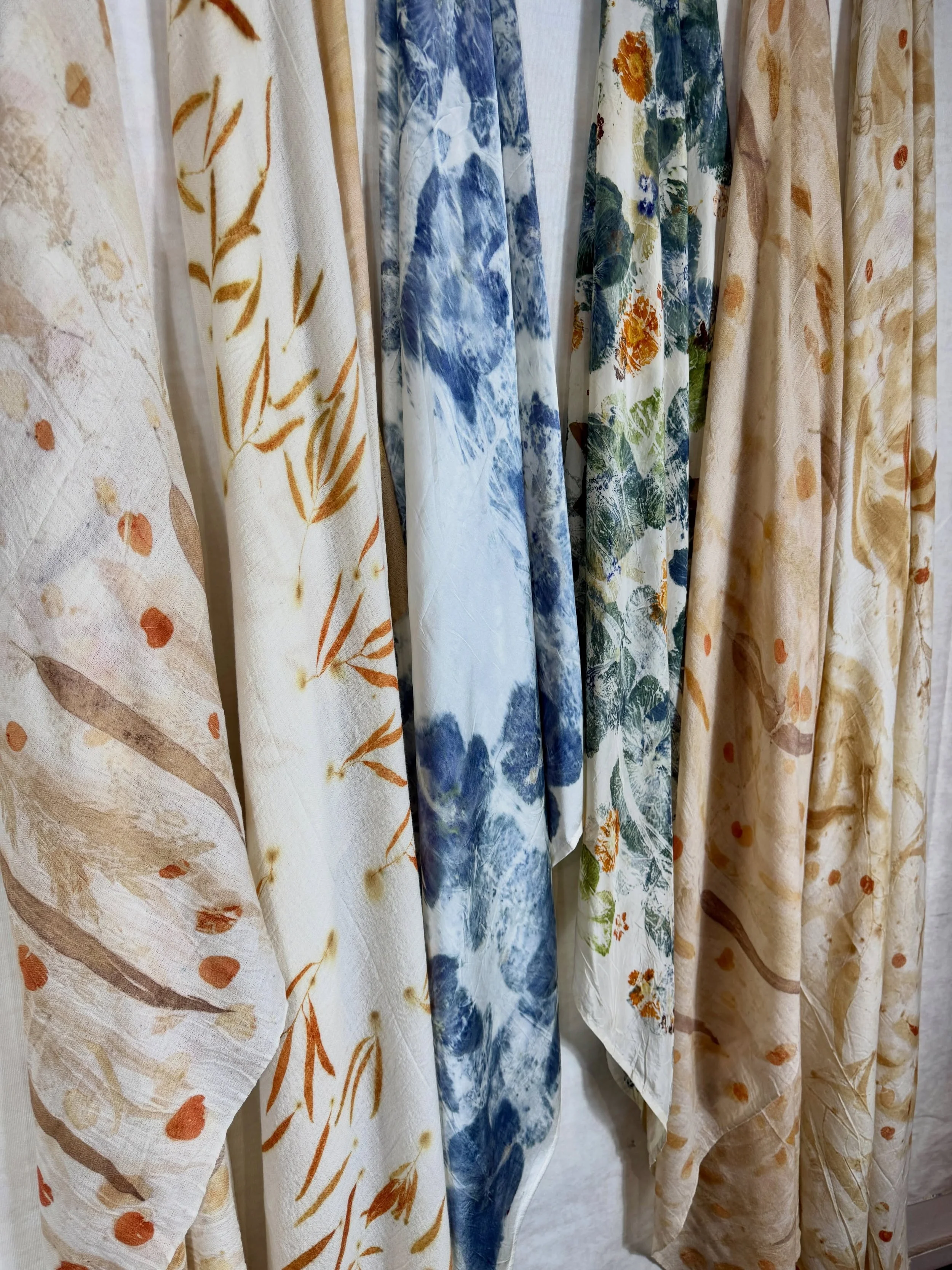 🌸So excited to have been invited to showcase my work at this year&rsquo;s @fineart_at_hale ✨

🌸 Each piece is created with love using homegrown flowers and foraged leaves, printed onto peace silk and organic pashmina.

🌸 Come and explore my collec