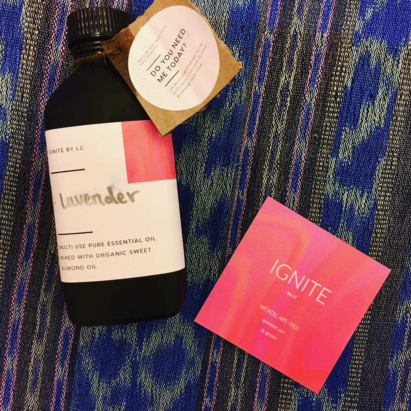 💜SPECIAL DELIVERY💜
We had a very special delivery arrive in clinic today! Our lavender blend by @_ignitelc will be right at home in this space 💫
⠀
Laura&rsquo;s oils are made from 100% pure essential oil with a focus on intuition and the intention