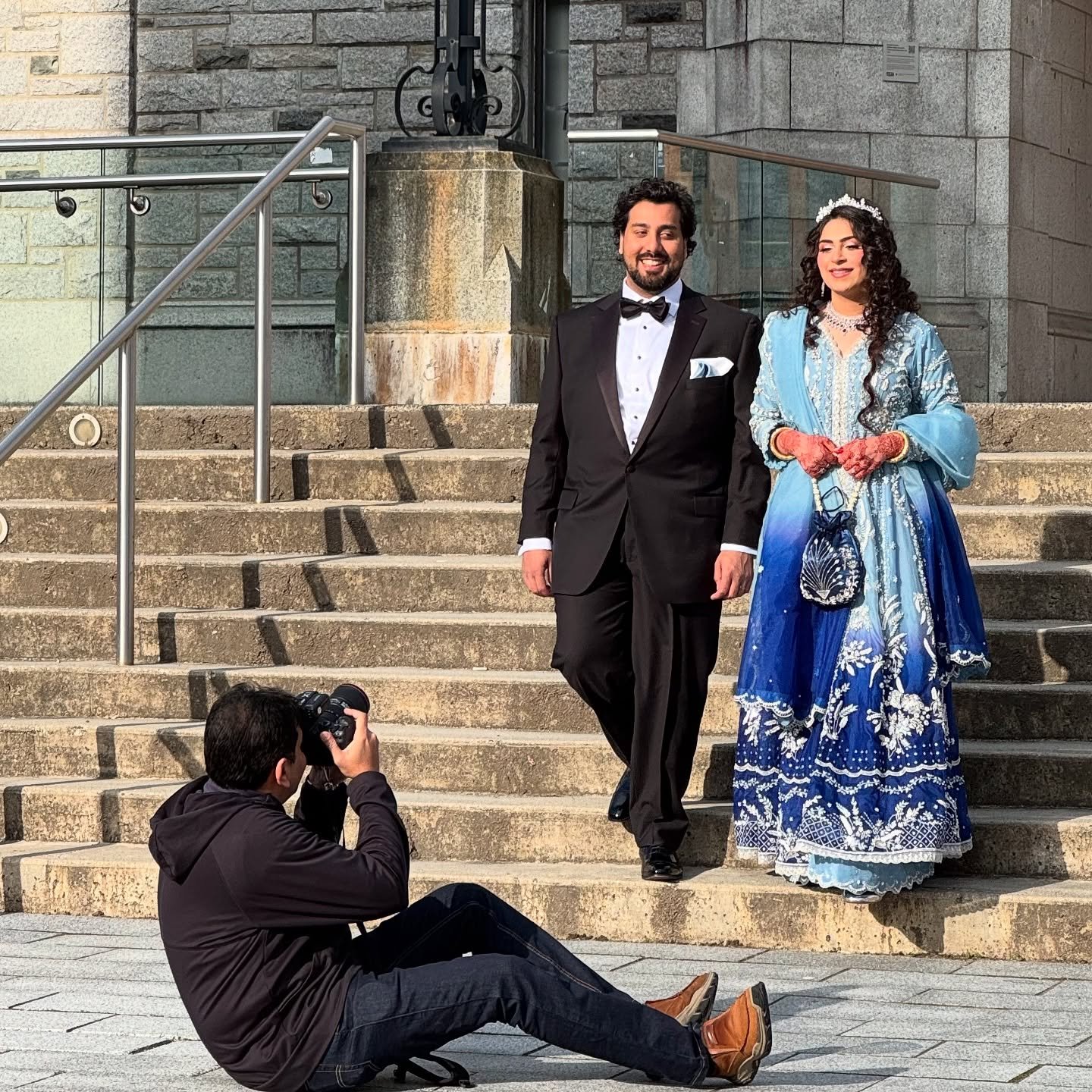 At work&hellip;. &amp; love it ❤️ 
📸 @dawoodshafqat
#vancouverweddingphotographer 
#multiculturalweddings 
#vancouverweddings 
#southasianwedding
