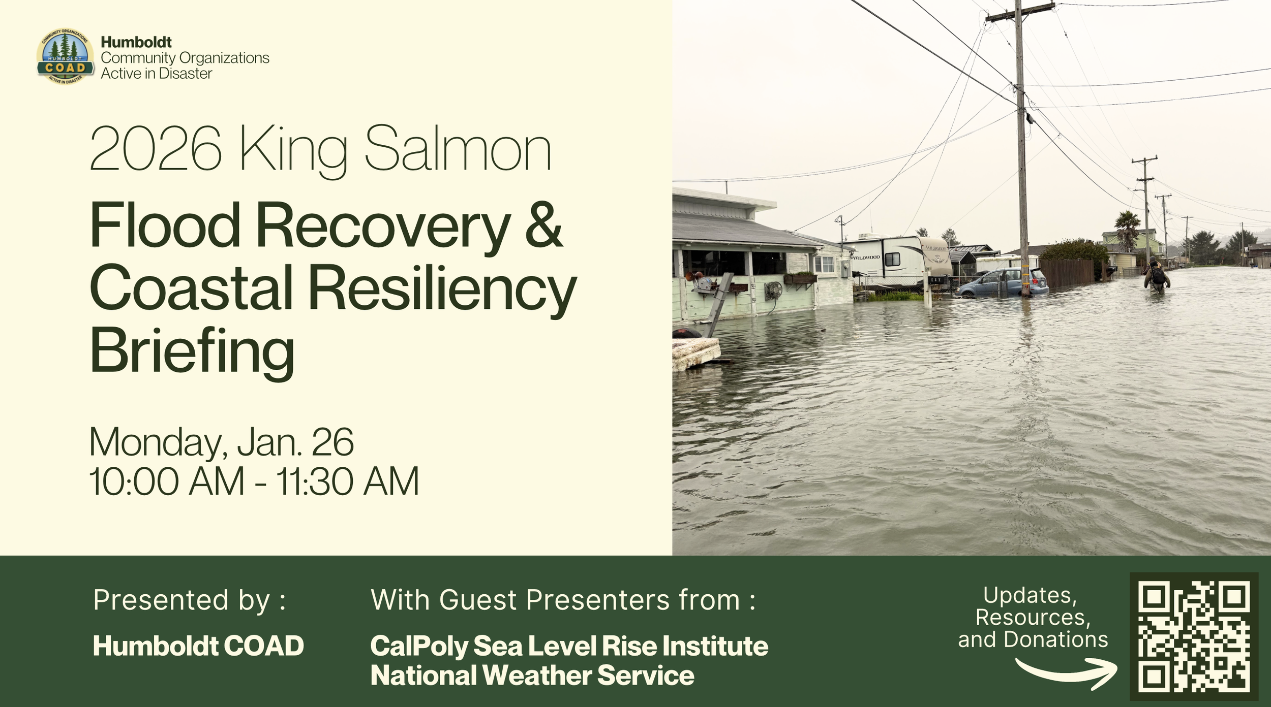 2026 King Salmon Flood Recovery &amp; Coastal Resiliency Briefing