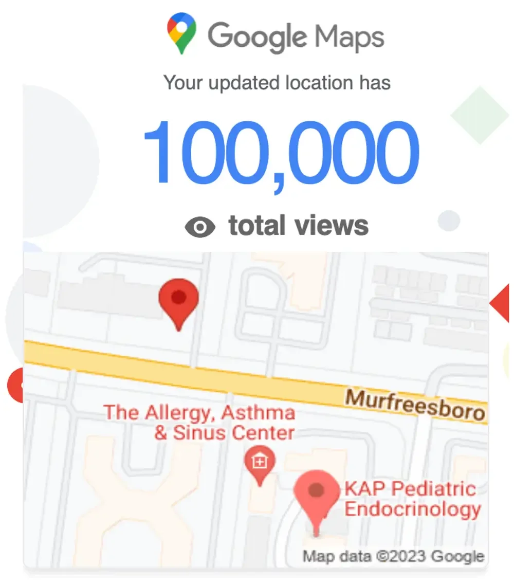 GOOGLE MAPS: Do you know the most important criteria for local search? We do, and Google agrees. We've earned Google Business Profile certification and happy clients are rising in the ranks after working with us on local search. We'll literally put y