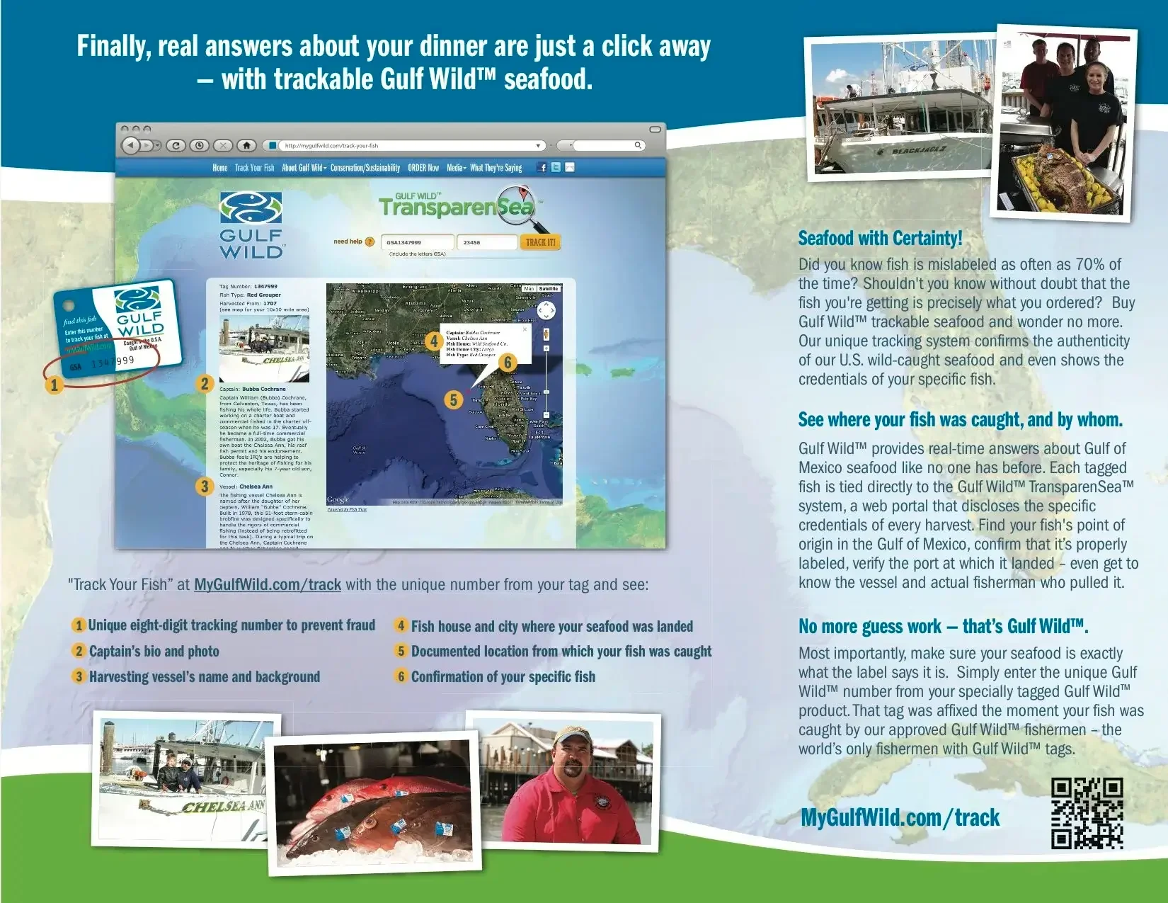 Tri-fold brochure as marketing collateral