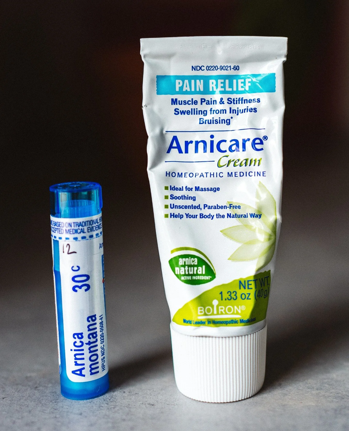 Arnica can support recovery after injections.

Topical arnica: apply a thin layer to treated areas 2&ndash;3 times daily starting 24 hours after your appointment. Avoid broken skin.

Homeopathic arnica: many clients use 12C or 30C pellets under the t