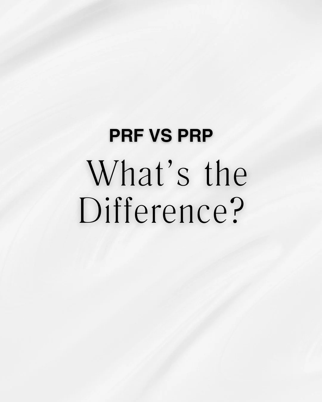 After your blood is drawn and centrifuged, we isolate the PRF layer and use it for treatment. This concentrated serum contains:

✓ Platelets
✓ White blood cells (leukocytes)
✓ Cytokines
✓ Adhesive proteins
✓ Growth factors

The inclusion of white blo