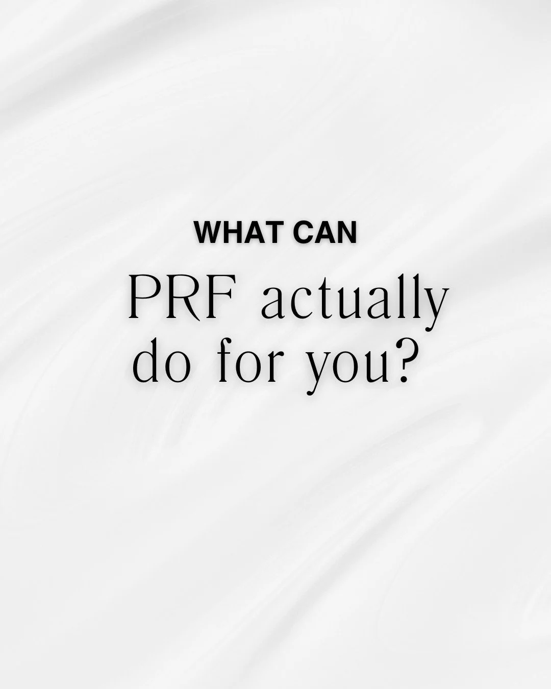 While the exact mechanism is still being studied*, current research suggests PRF helps your skin behave like it&rsquo;s younger, by activating your body&rsquo;s own repair systems.
#PRF #Portland #PDX

*PubMed study can be found here: The Biological 
