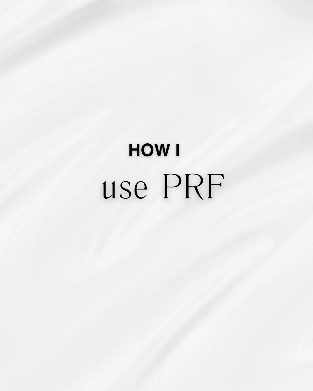 PRF is incredibly versatile and can be used in several ways:

🖤 With Microneedling
Enhances collagen production
Improves results for acne scars and texture
Speeds healing and reduces downtime

🖤 Under-Eye Rejuvenation
Softens hollowing
Improves dar