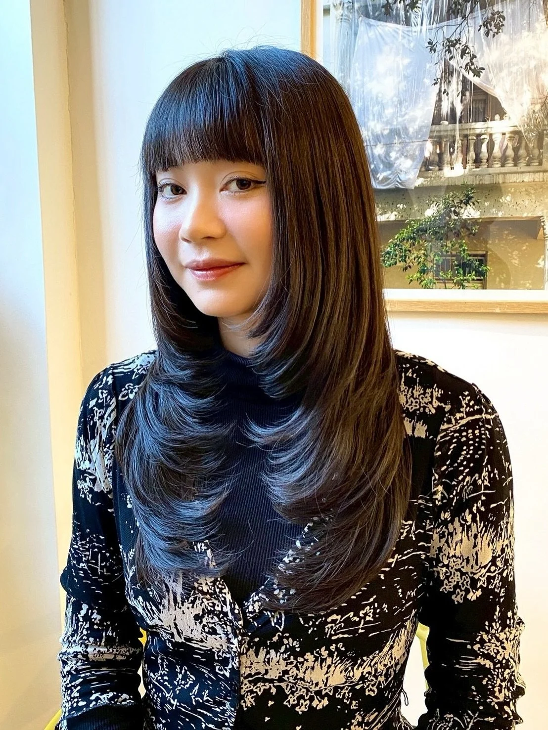 Layered long haircut by @seira_yamashiro