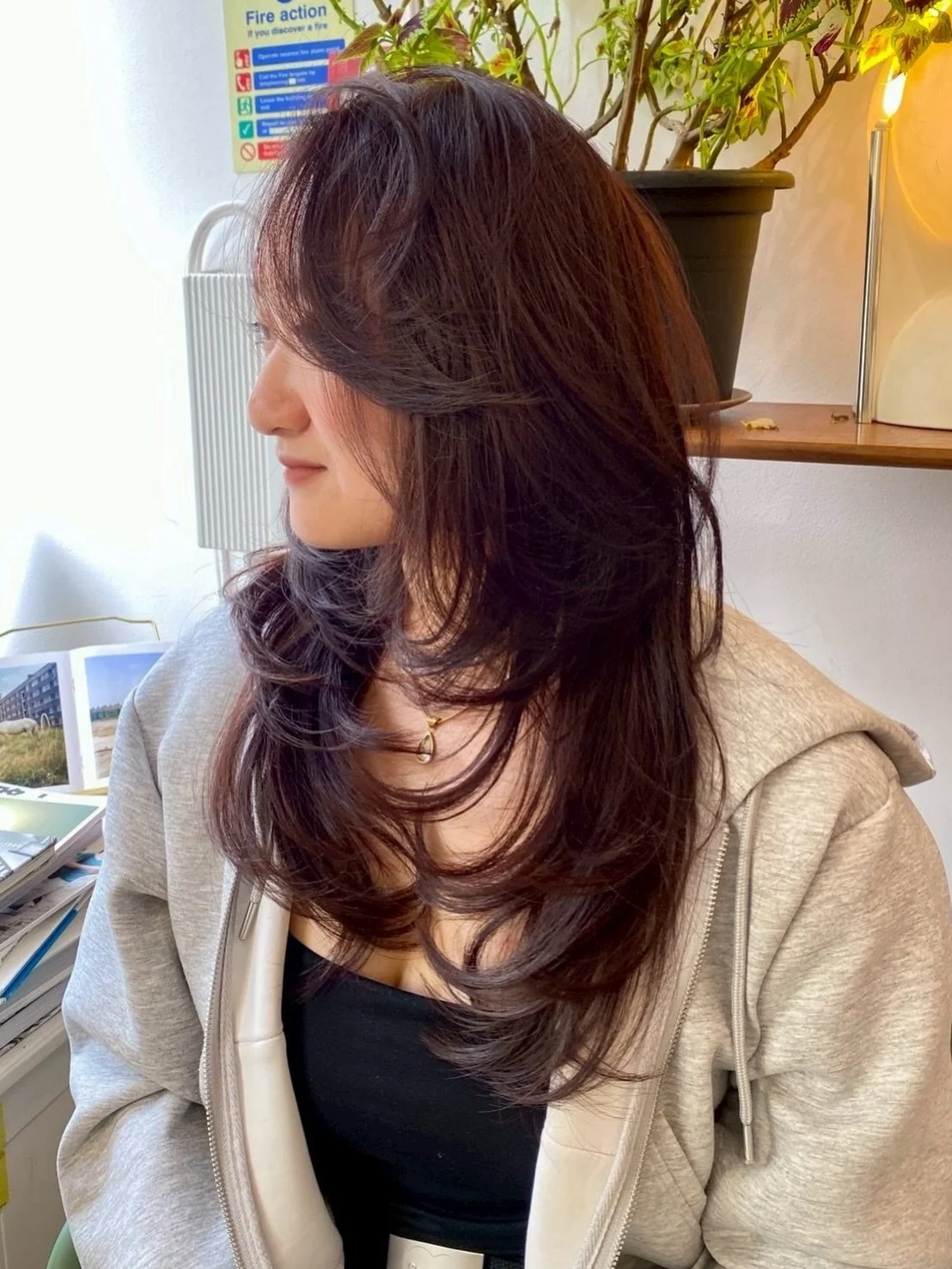 Layered haircut by @seira_yamashiro