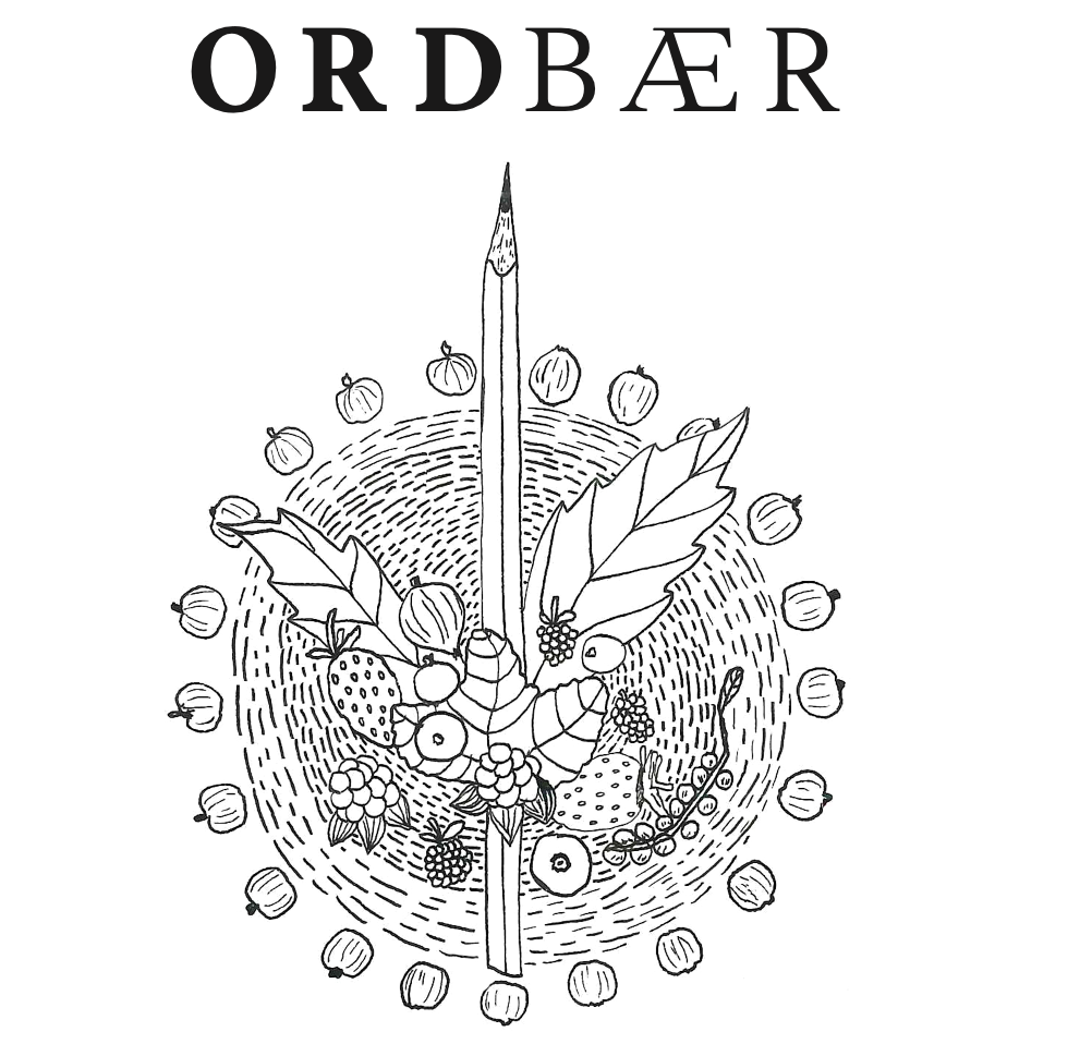 Ordbær illustration af Puk Ewdokia