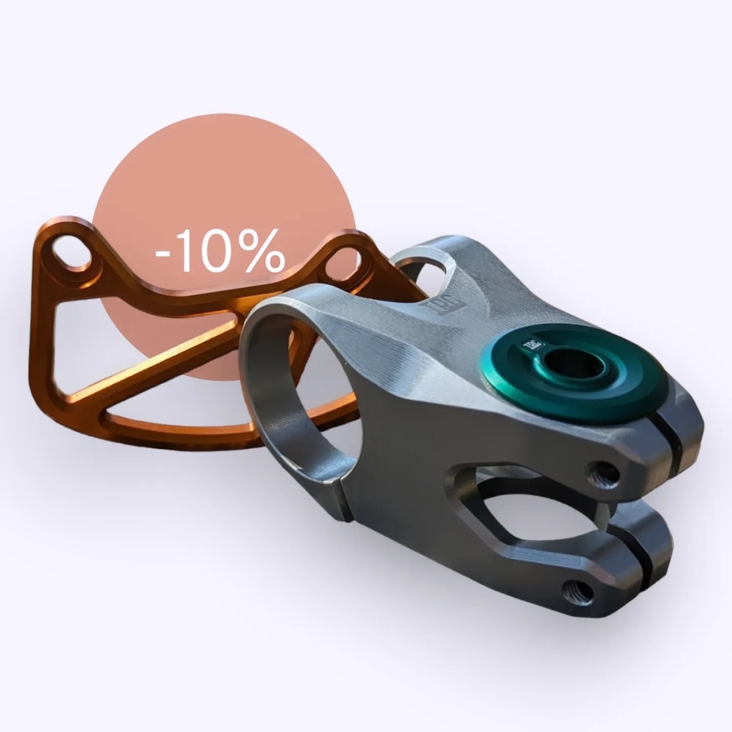 Don't forget that we're running 10% off any item throughout April! Still plenty of time left so use code APRIL at checkout.

#threerockcomponents #trc 
#sale #stem #onepiecestem #bashguard #topcap #stemcap #mtbstem #mtbcomponents #mtbparts #mtb #emtb