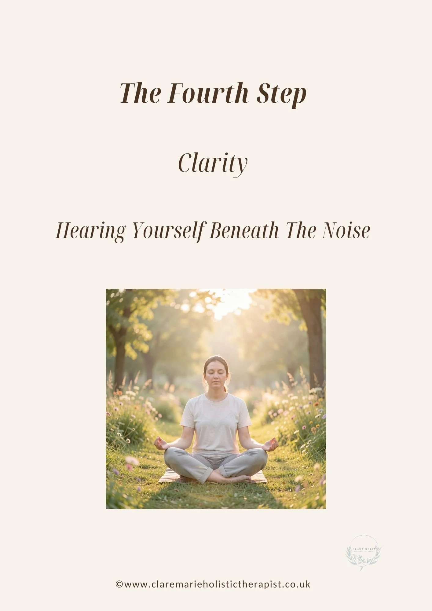 Cover of The Pause Before Change mindfulness workbook designed to calm a busy mind and reconnect with inner clarity.