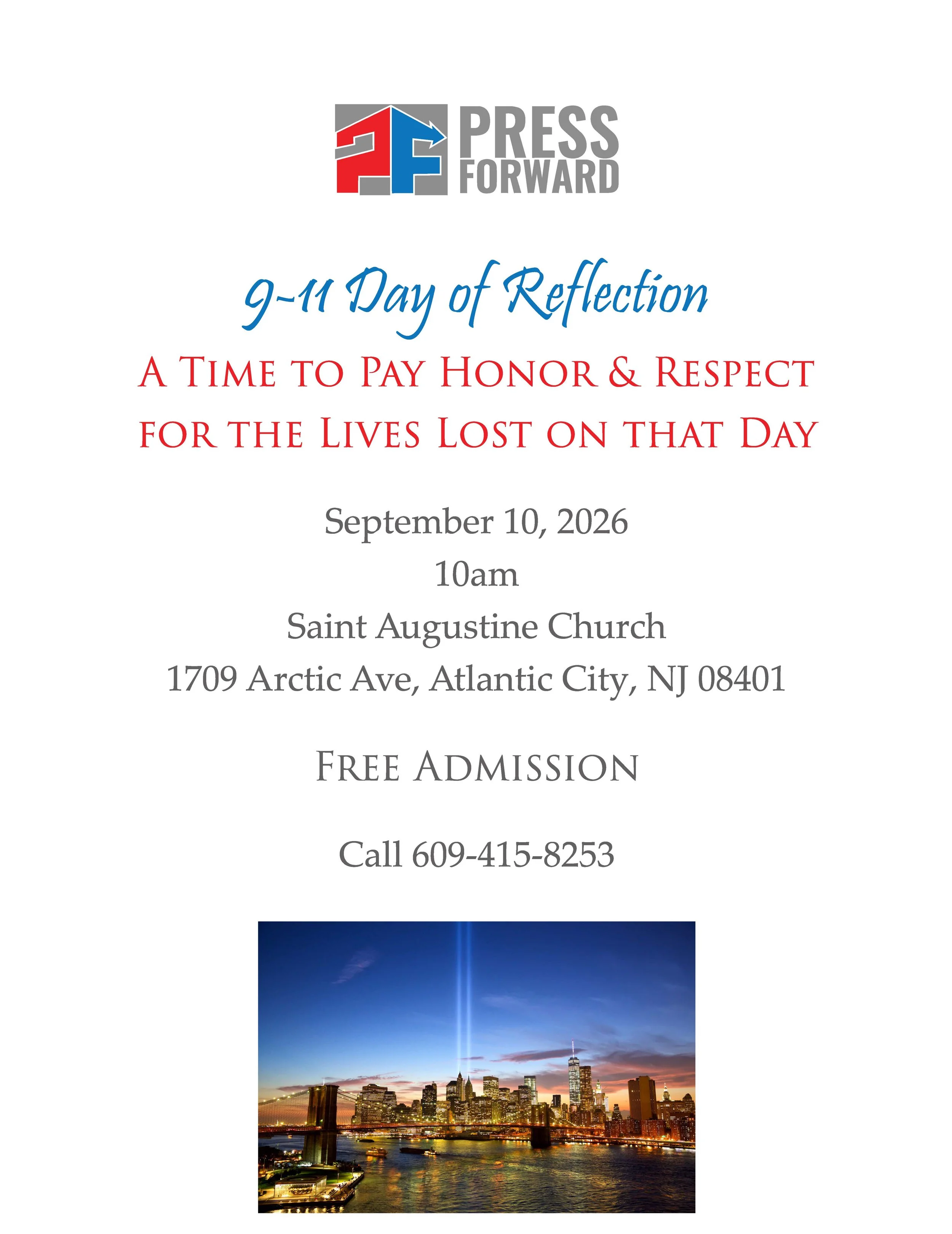 9/11 Day of Reflection 2026