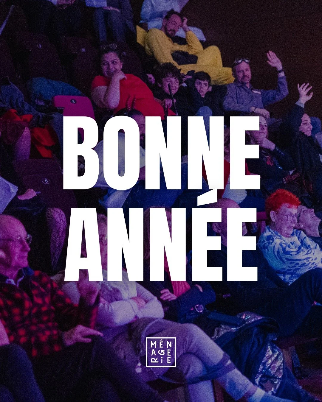 Tous les artistes de La M&eacute;nagerie vous souhaitent une ann&eacute;e 2026 heureuse et pleine de cr&eacute;ativit&eacute;. Merci pour cette ann&eacute;e 2025 incroyable ! A tr&egrave;s vite ! ✨