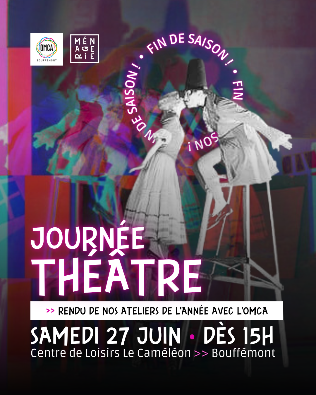 Journée de rendus théâtre avec l’omca