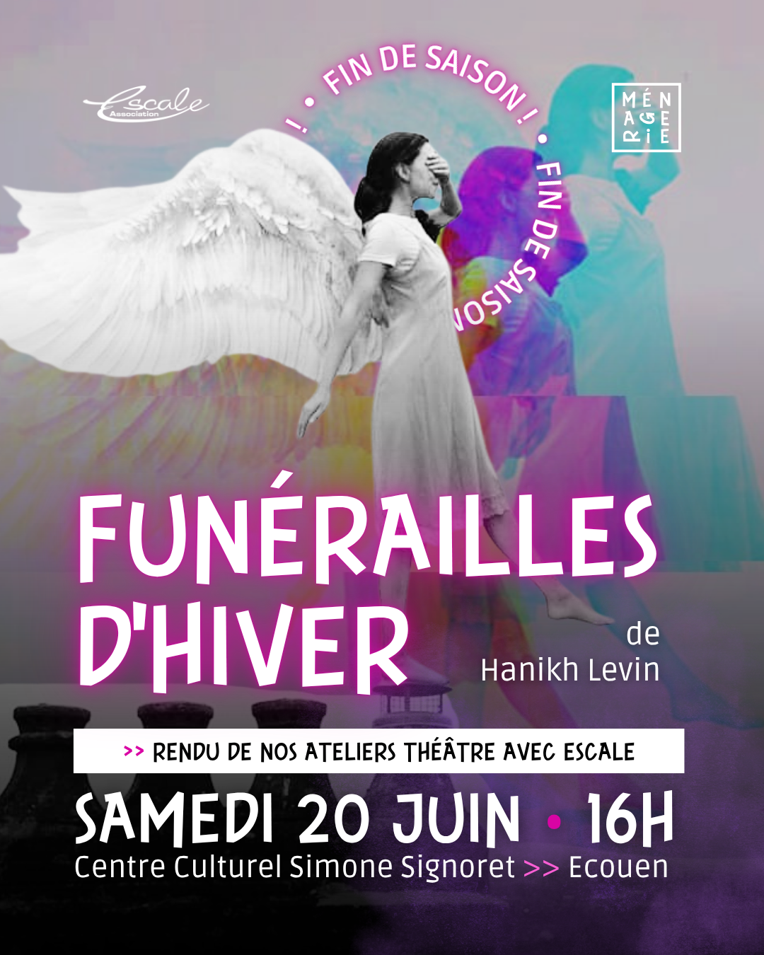 Funérailles d’hiver avec le groupe d’Escale