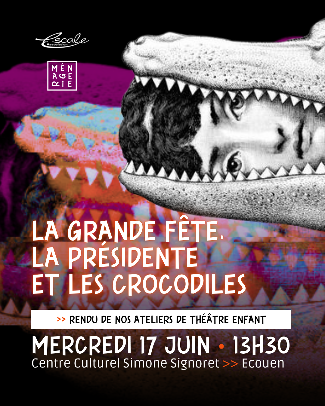 Rendu des ateliers enfants avec Escale