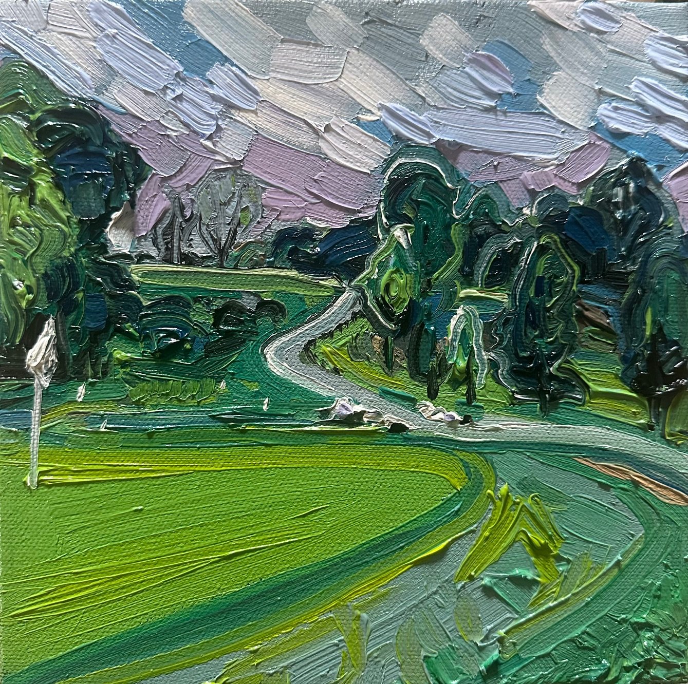 Back to Eight
8x8 Inch Oil on Canvas