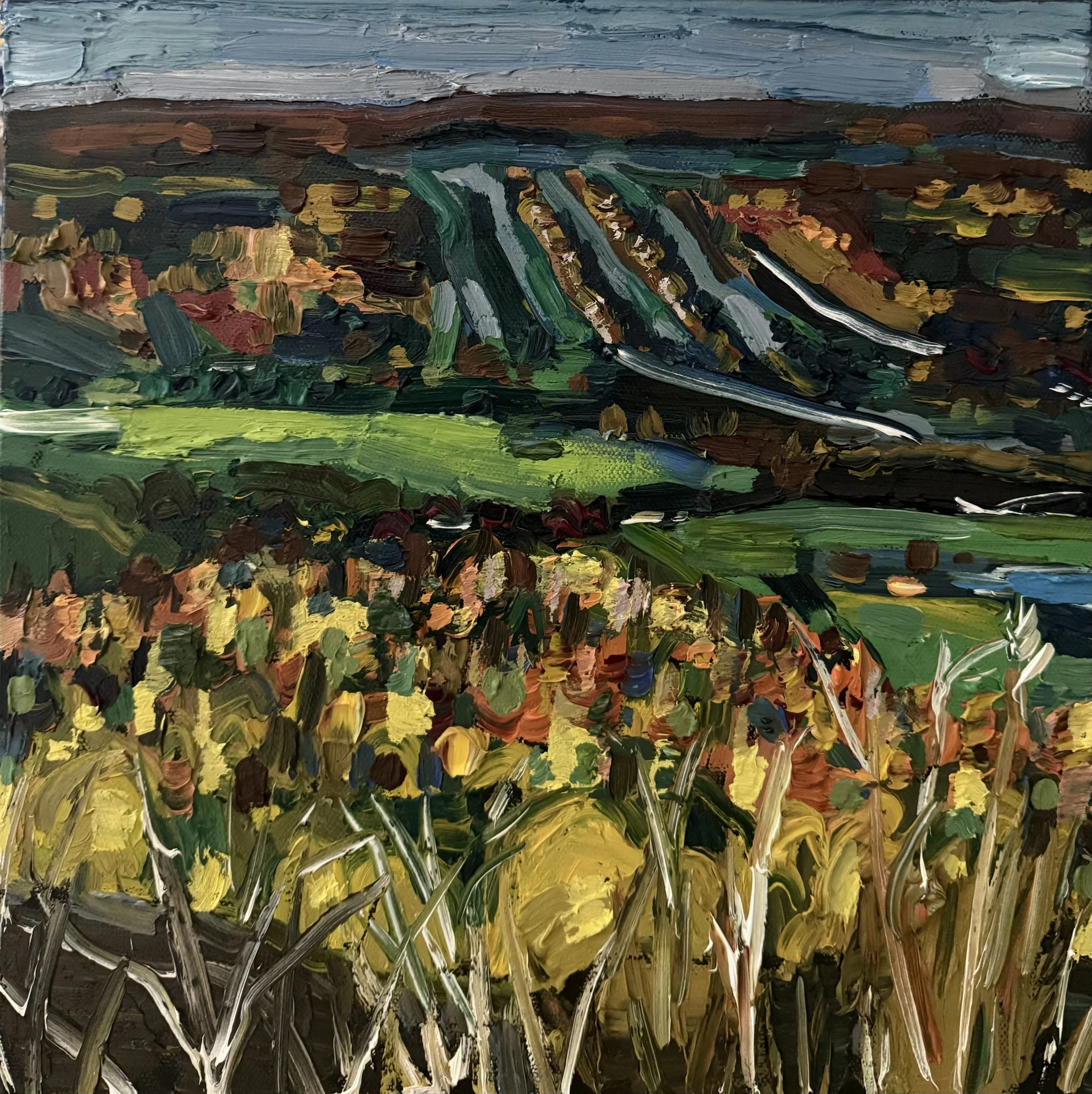 Old Baldy, Autumn
10 x 10 Inch Oil on Canvas