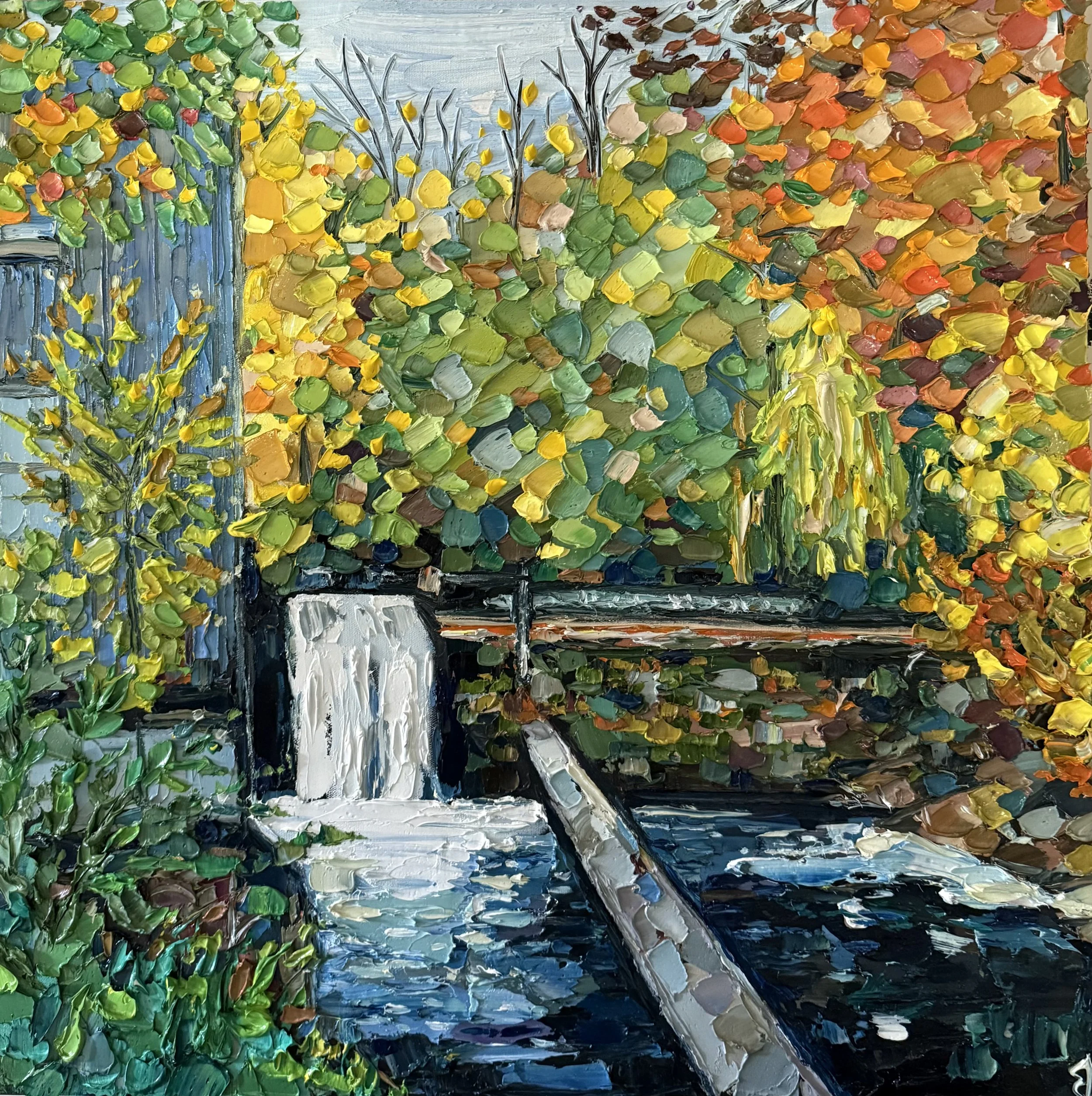 Walters Falls Dam
24 x 24 Inch Oil SOLD