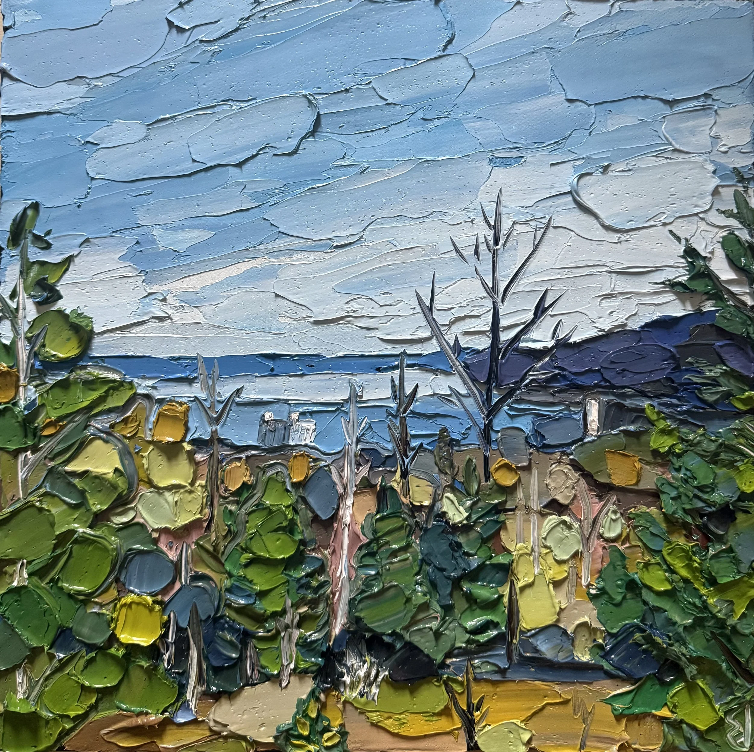West Rocks, 2026
12 x 12 Inch Oil on Canvas SOLD