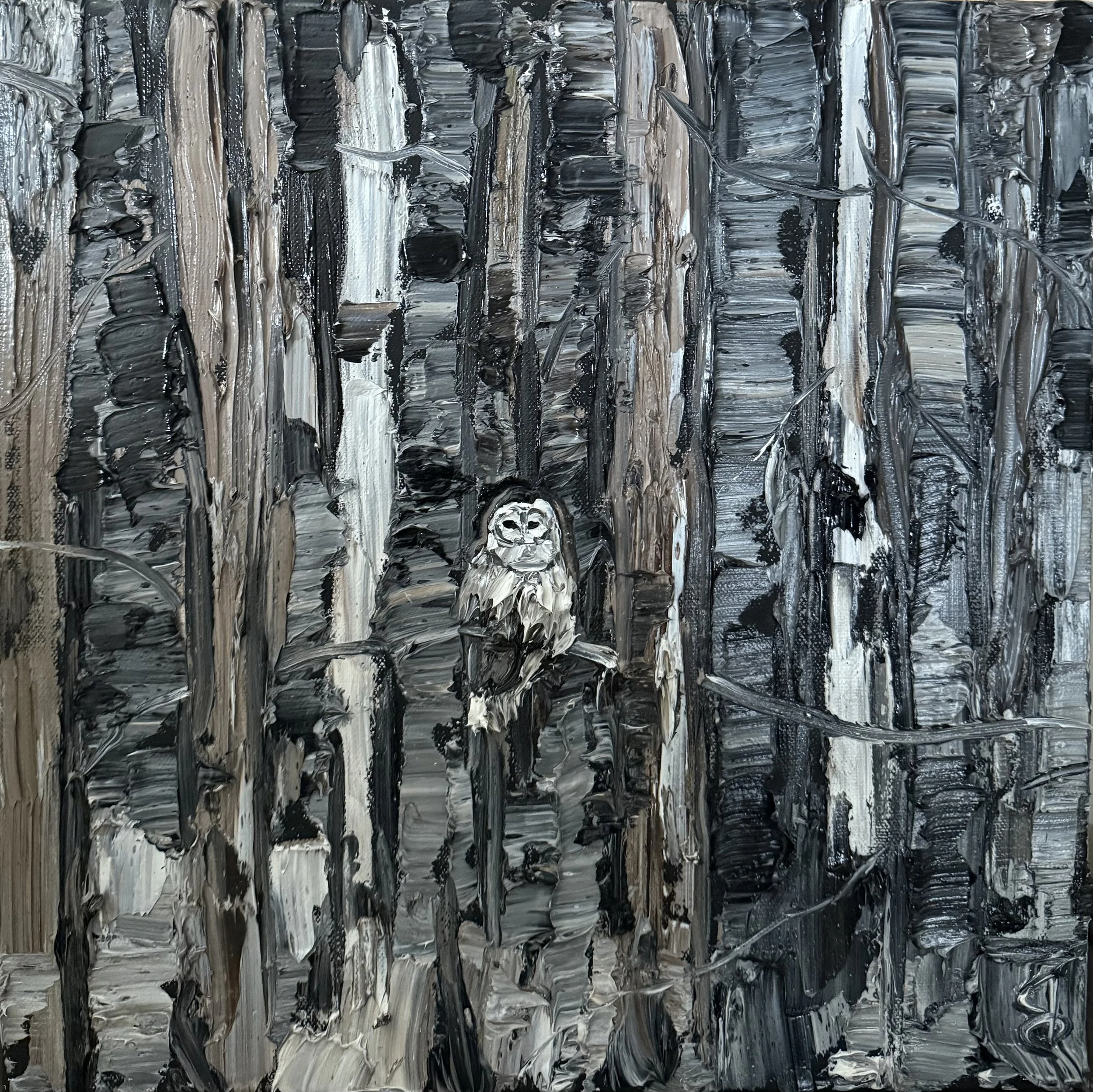 Spirit of the Woods
12 x 12 Inch Oil on CAnvas