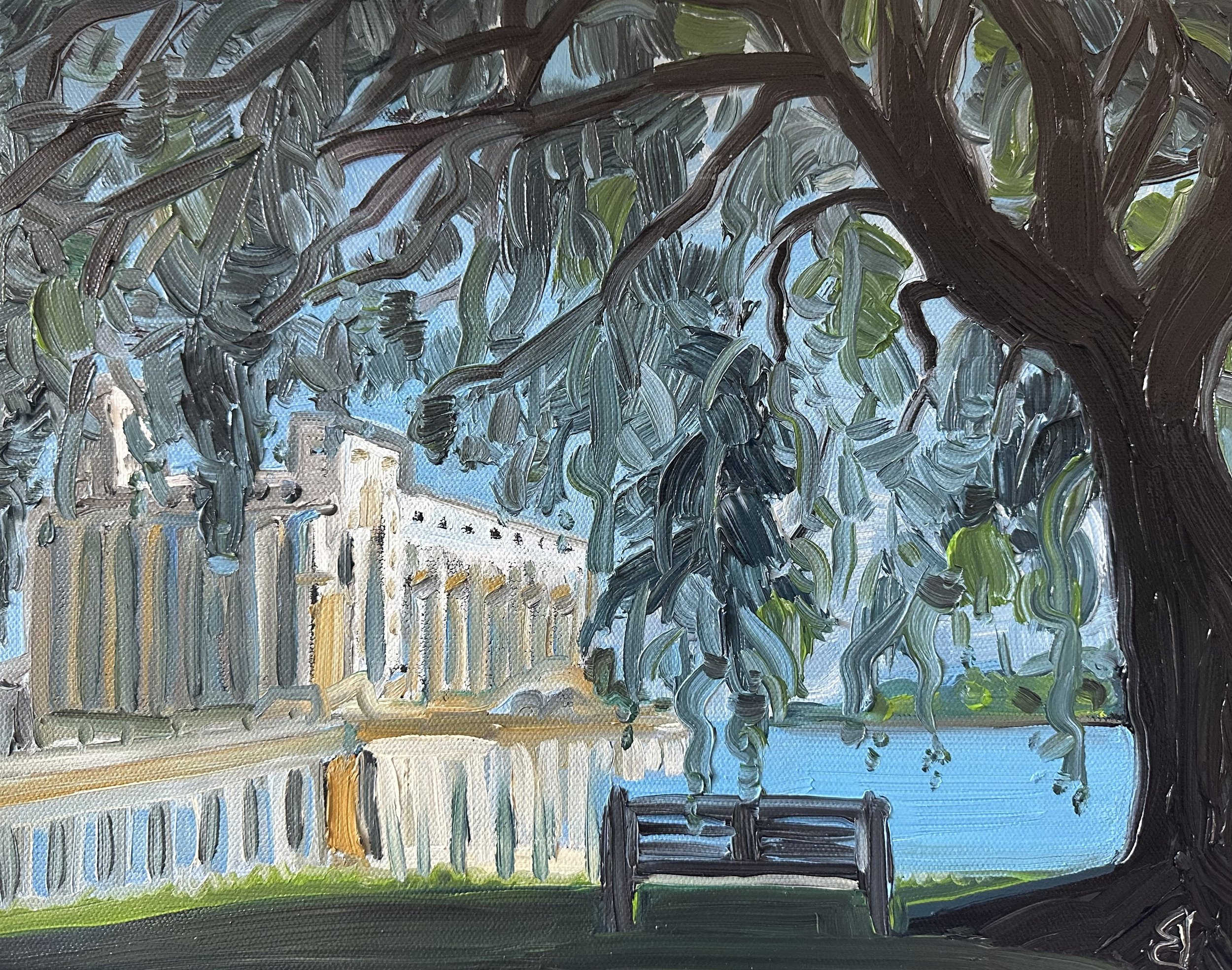 The Owen Sound Terminals Under the Weeping Willow
12x14 Inch Oil on Canvas
SOLD
